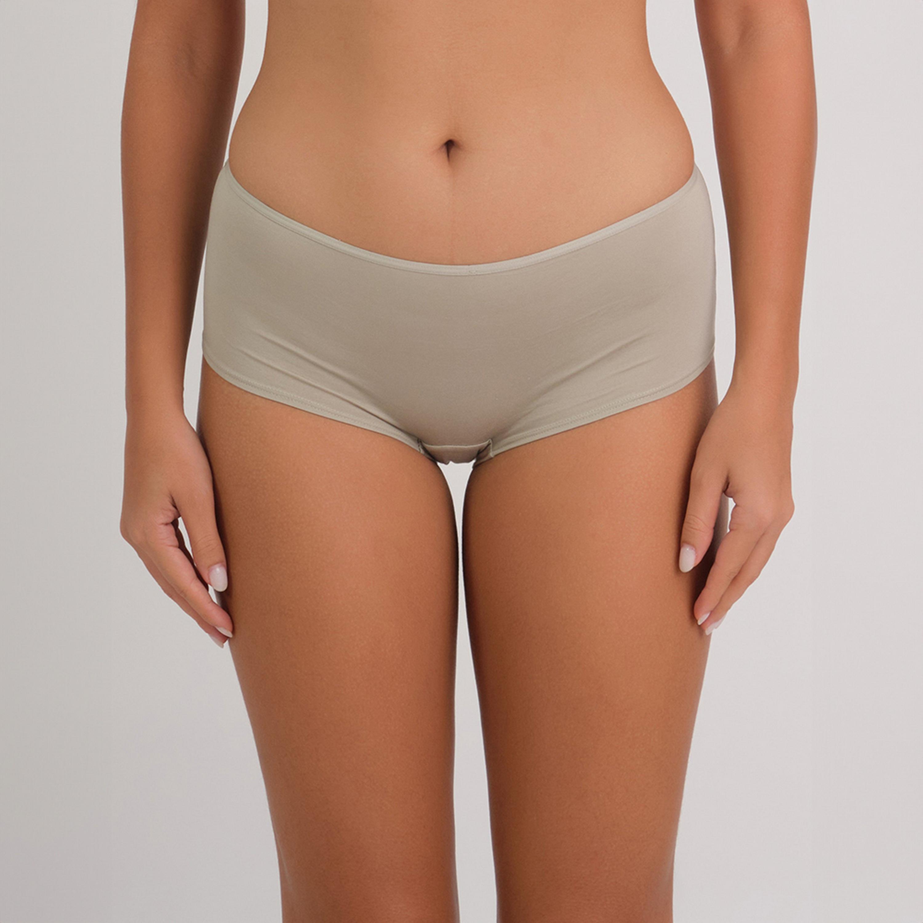سروال داخلي بوي شورت بتغطية كاملة للنساء ألتراسوفست من لا سينزا-women-clothing-lingerie-panties-image-9