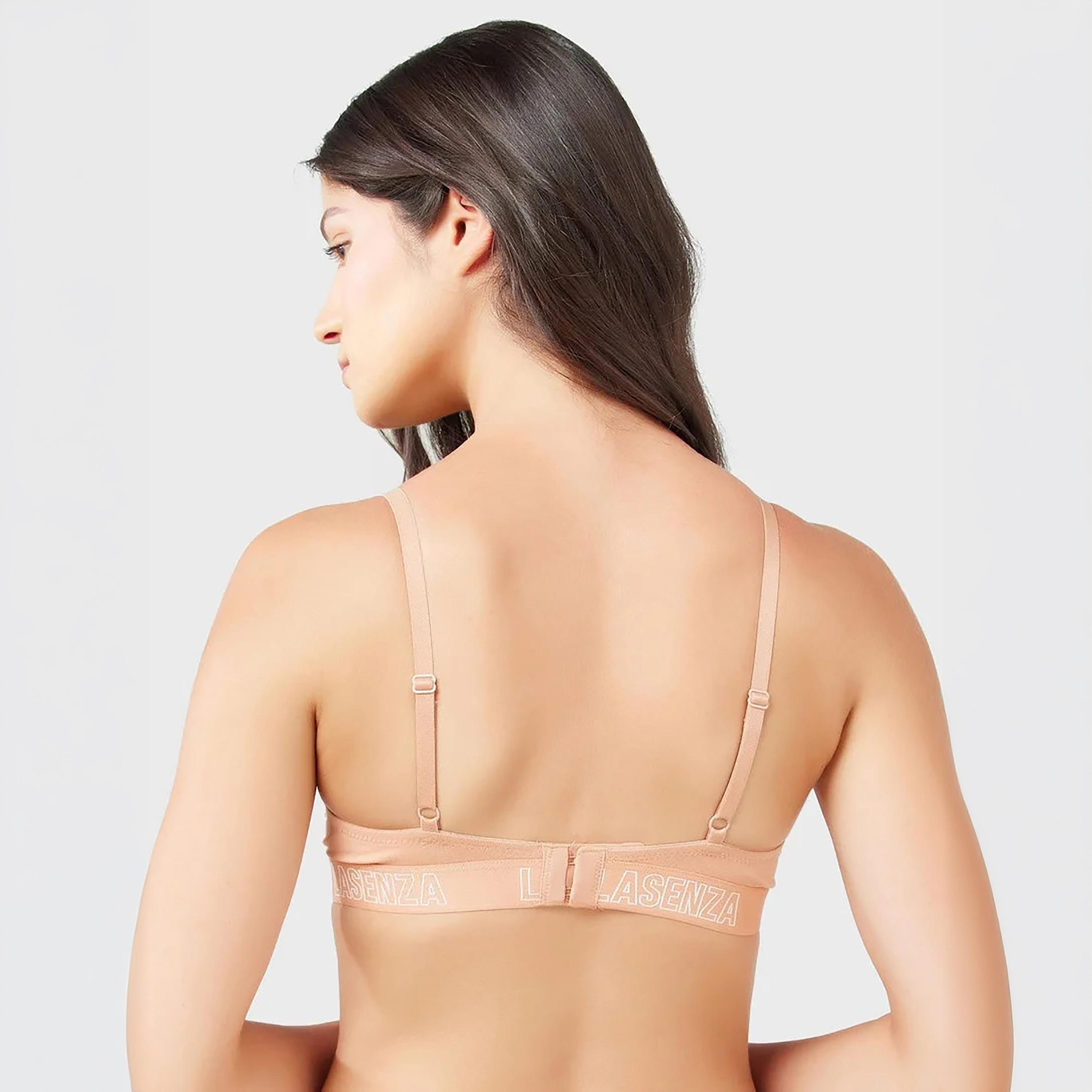 حمالة صدر نسائية "بوش أب" مبطنة بسلك ودعم متوسط "تريند ريمكس" - فحمى من لا سنزا-women-clothing-lingerie-bras-image-7