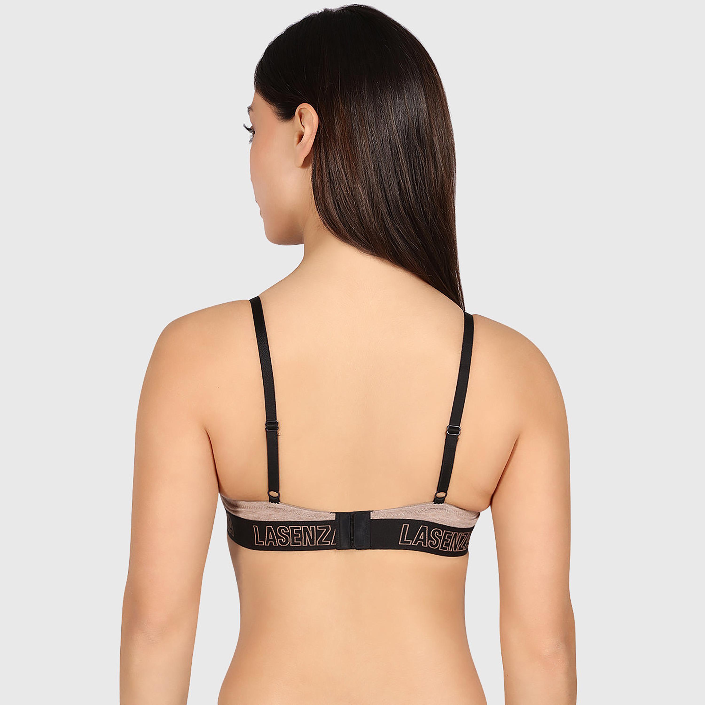 حمالة صدر نسائية "بوش أب" مبطنة بسلك ودعم متوسط "تريند ريمكس" من لا سنزا-women-clothing-lingerie-bras-image-7