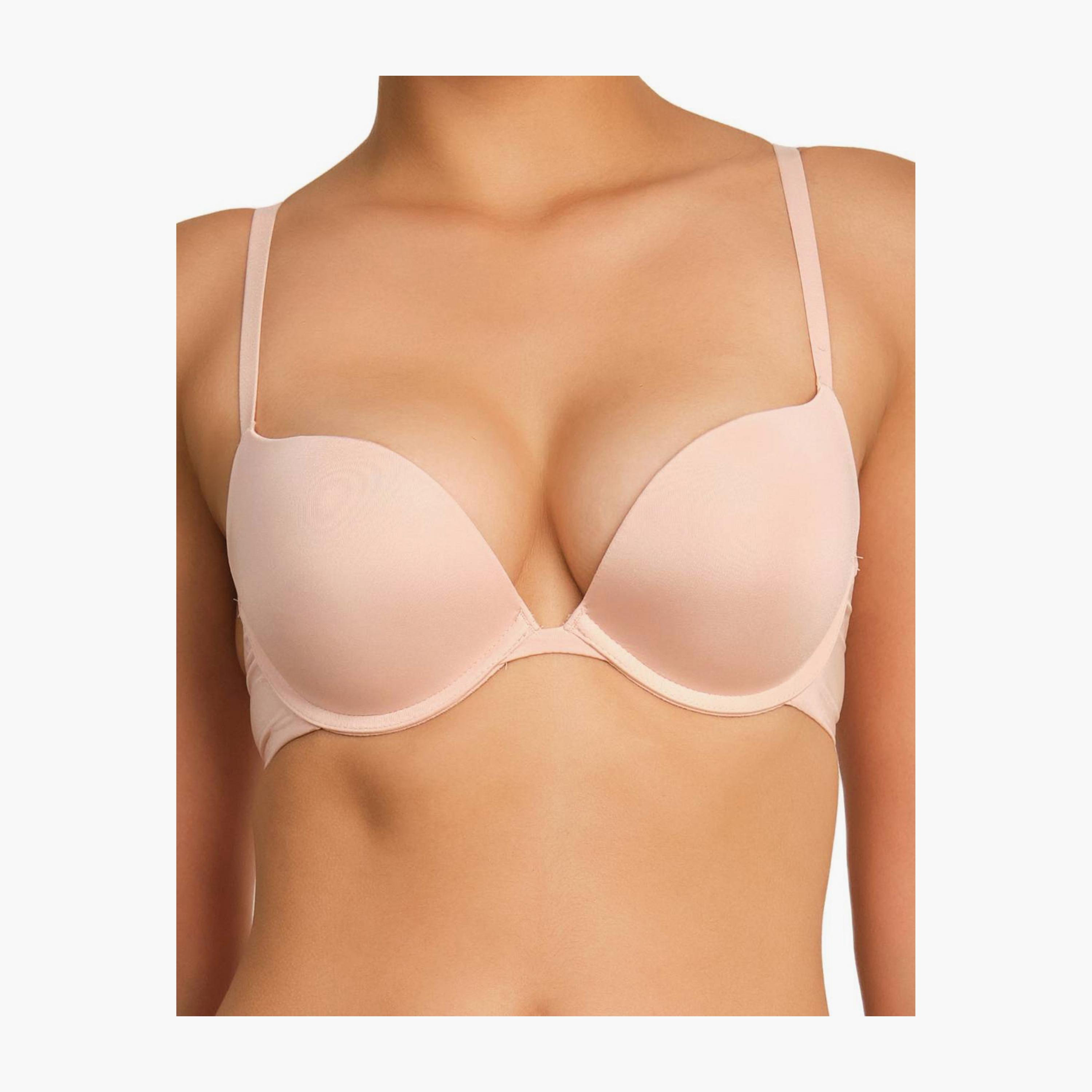 حمالة صدر نسائية مثيرة بسلك ودعم متوسط مع حشوة جل بتصميم بلانج من لا سنزا-women-clothing-lingerie-bras-image-1