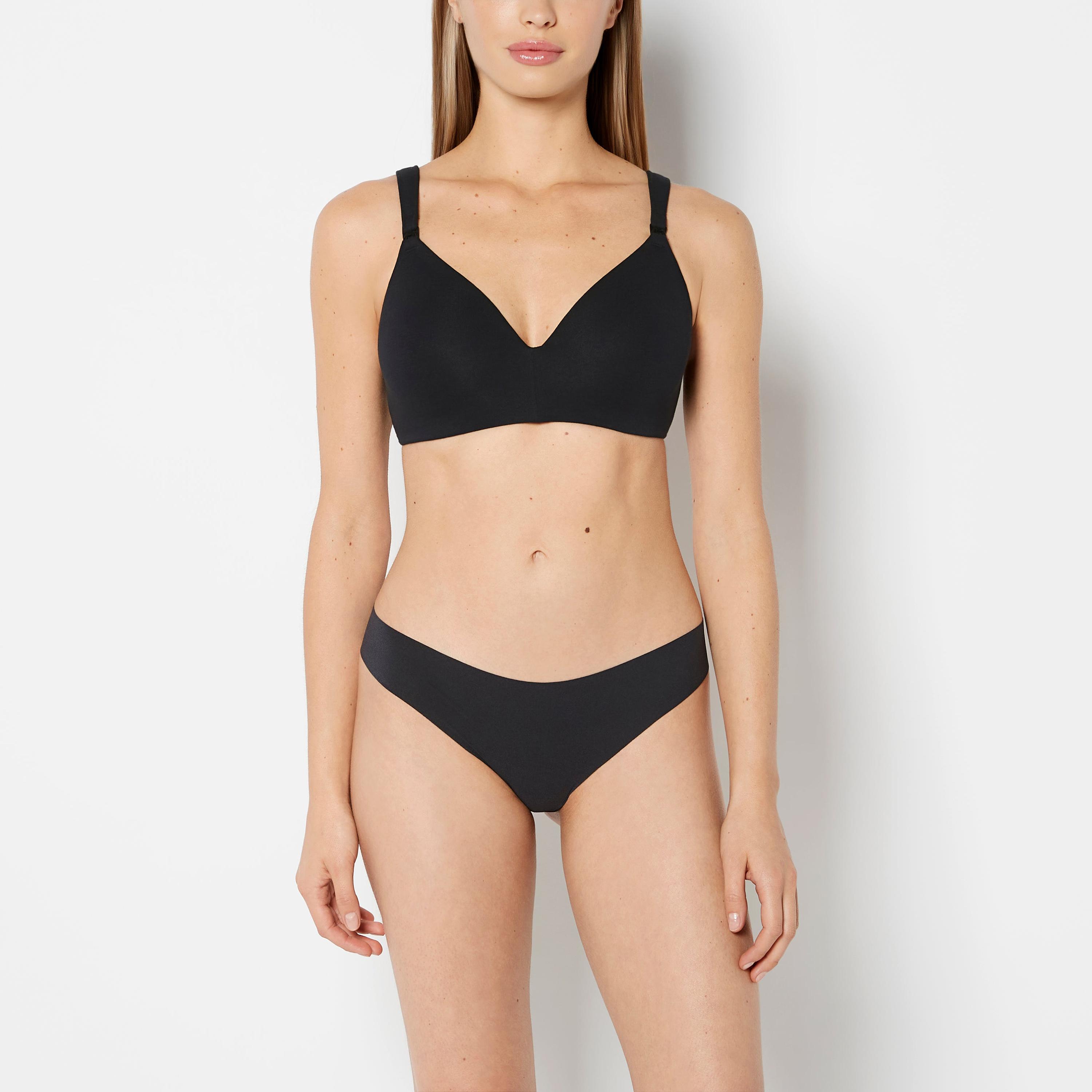 ملابس داخلية نسائية ثونغ تغطية منخفضة بدون ظهور مايكرو من لا سينزا-women-clothing-lingerie-panties-image-30