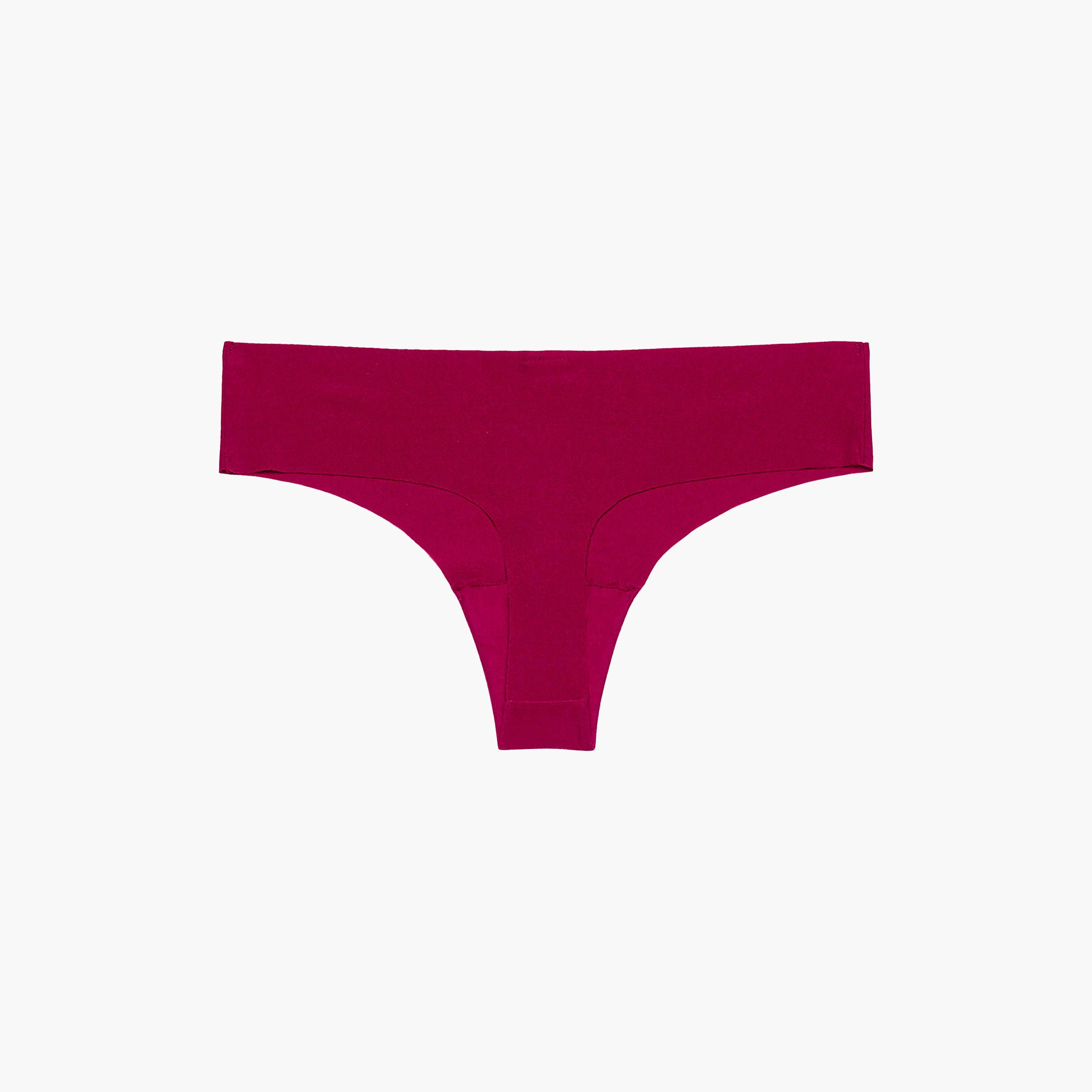 ملابس داخلية نسائية ثونغ تغطية منخفضة بدون ظهور مايكرو من لا سينزا-women-clothing-lingerie-panties-image-19