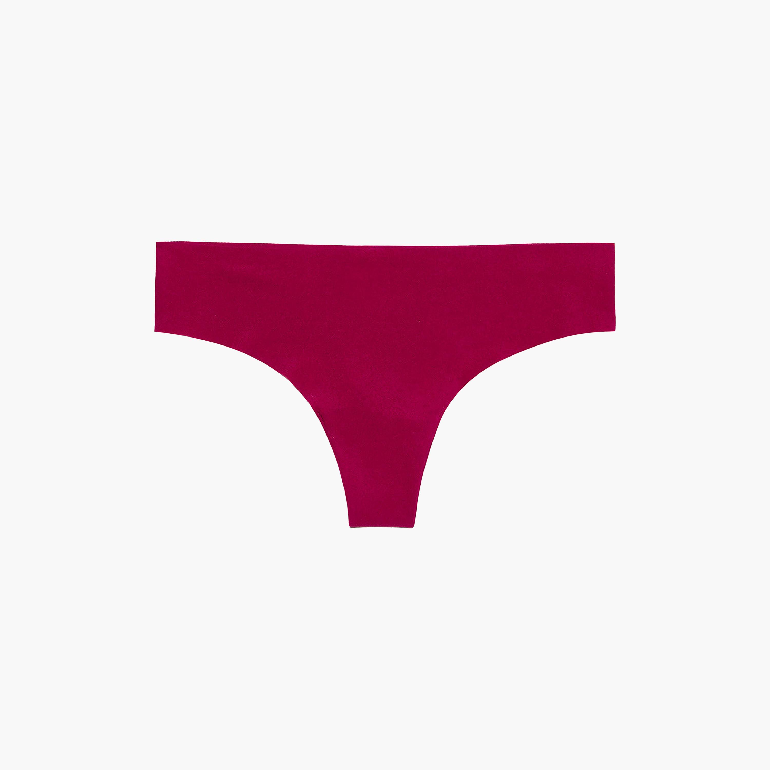 ملابس داخلية نسائية ثونغ تغطية منخفضة بدون ظهور مايكرو من لا سينزا-women-clothing-lingerie-panties-image-20