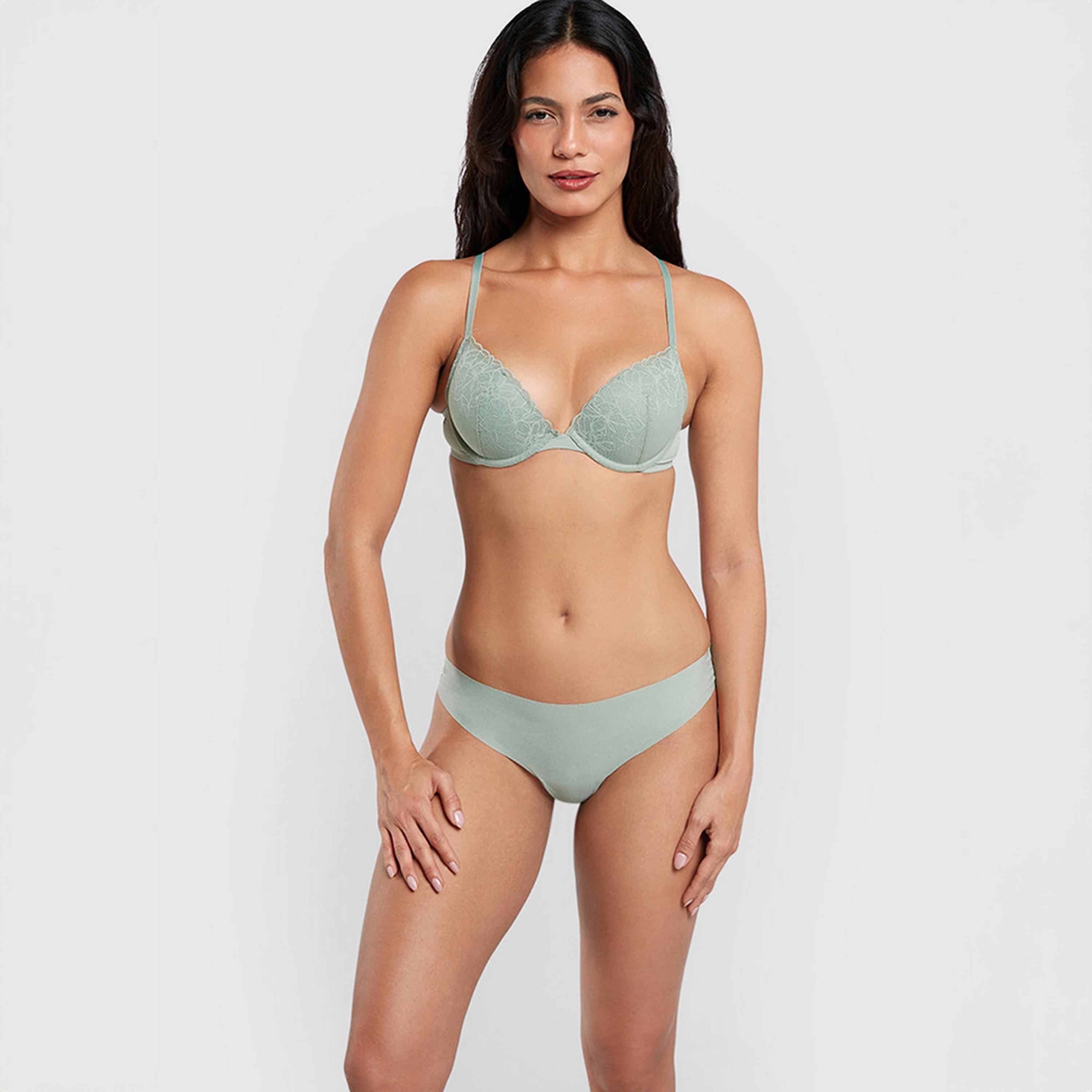 La Senza No Show Low Coverage Women's Thongs-women-clothing-lingerie-panties-image-2
