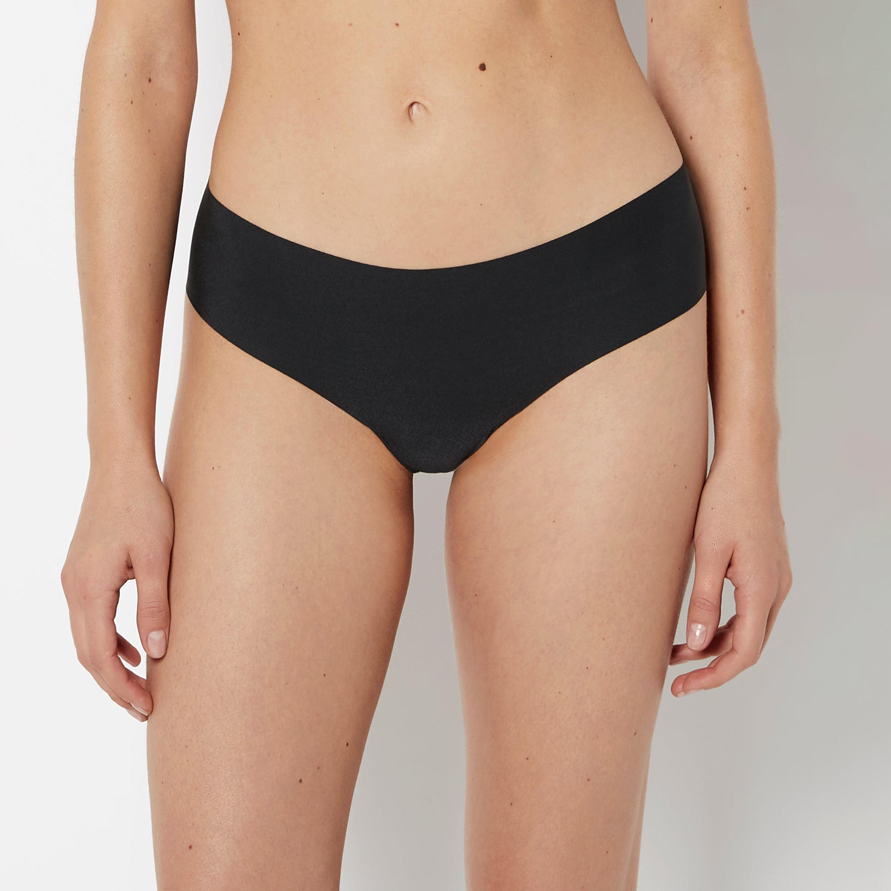 La Senza No Show Light Pink Micro Medium Coverage Women's Cheeky Panties-women-clothing-lingerie-panties-image-19