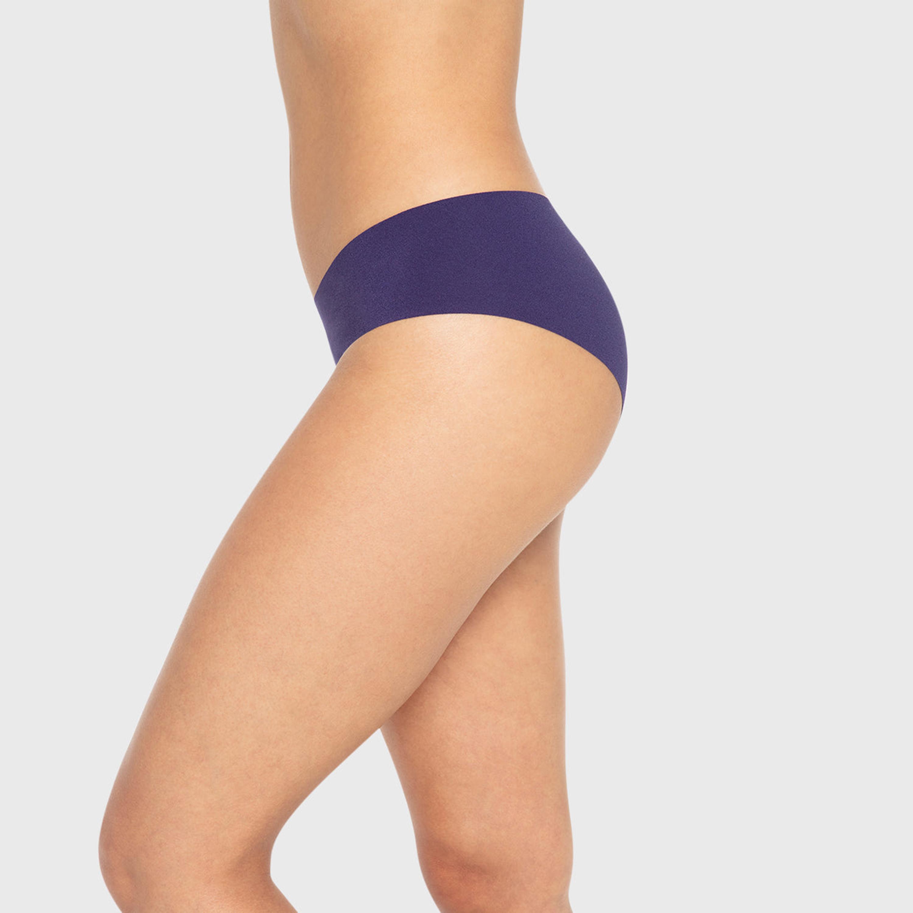 La Senza No Show Light Pink Micro Medium Coverage Women's Cheeky Panties-women-clothing-lingerie-panties-image-24
