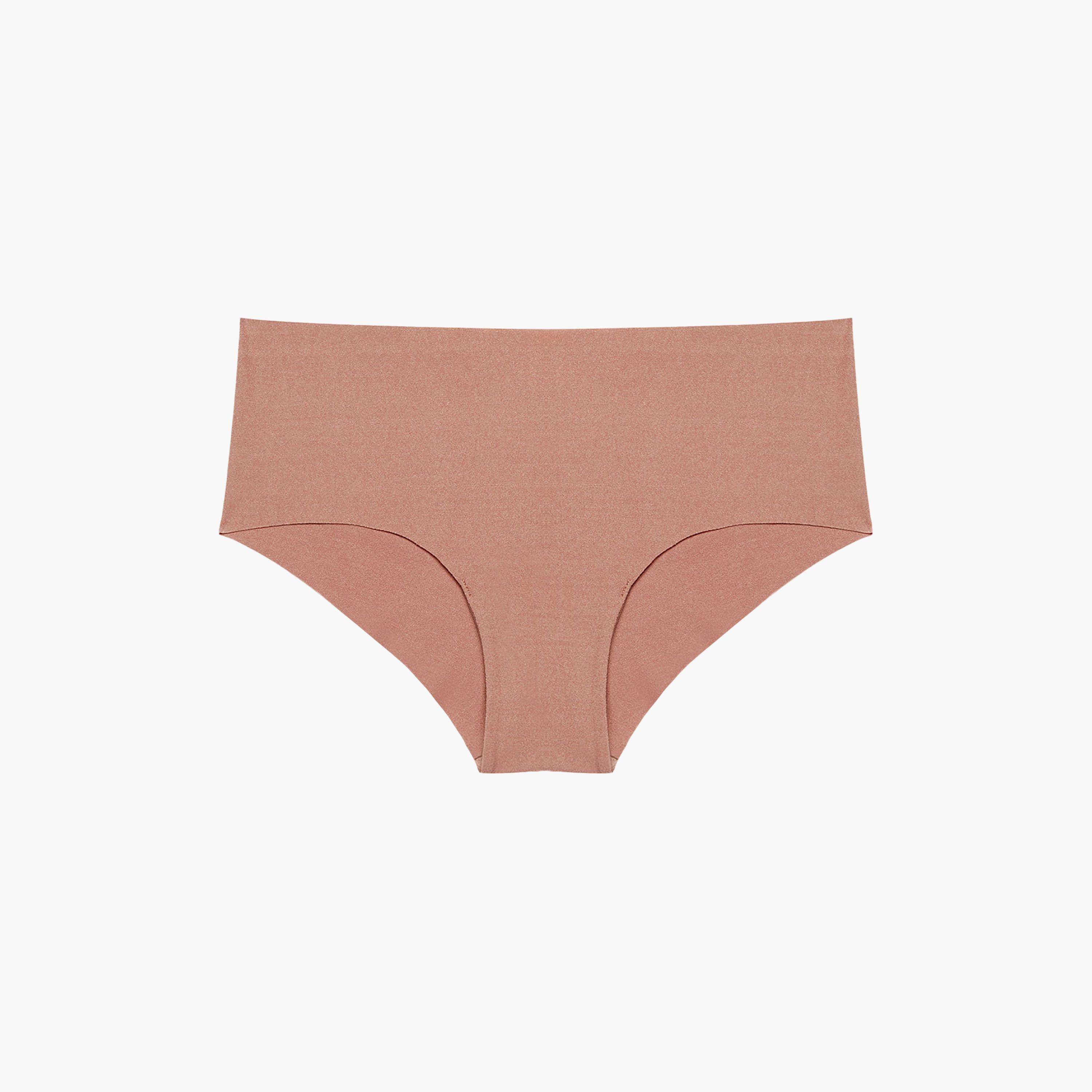 La Senza No Show Light Pink Micro Medium Coverage Women's Cheeky Panties-women-clothing-lingerie-panties-image-4