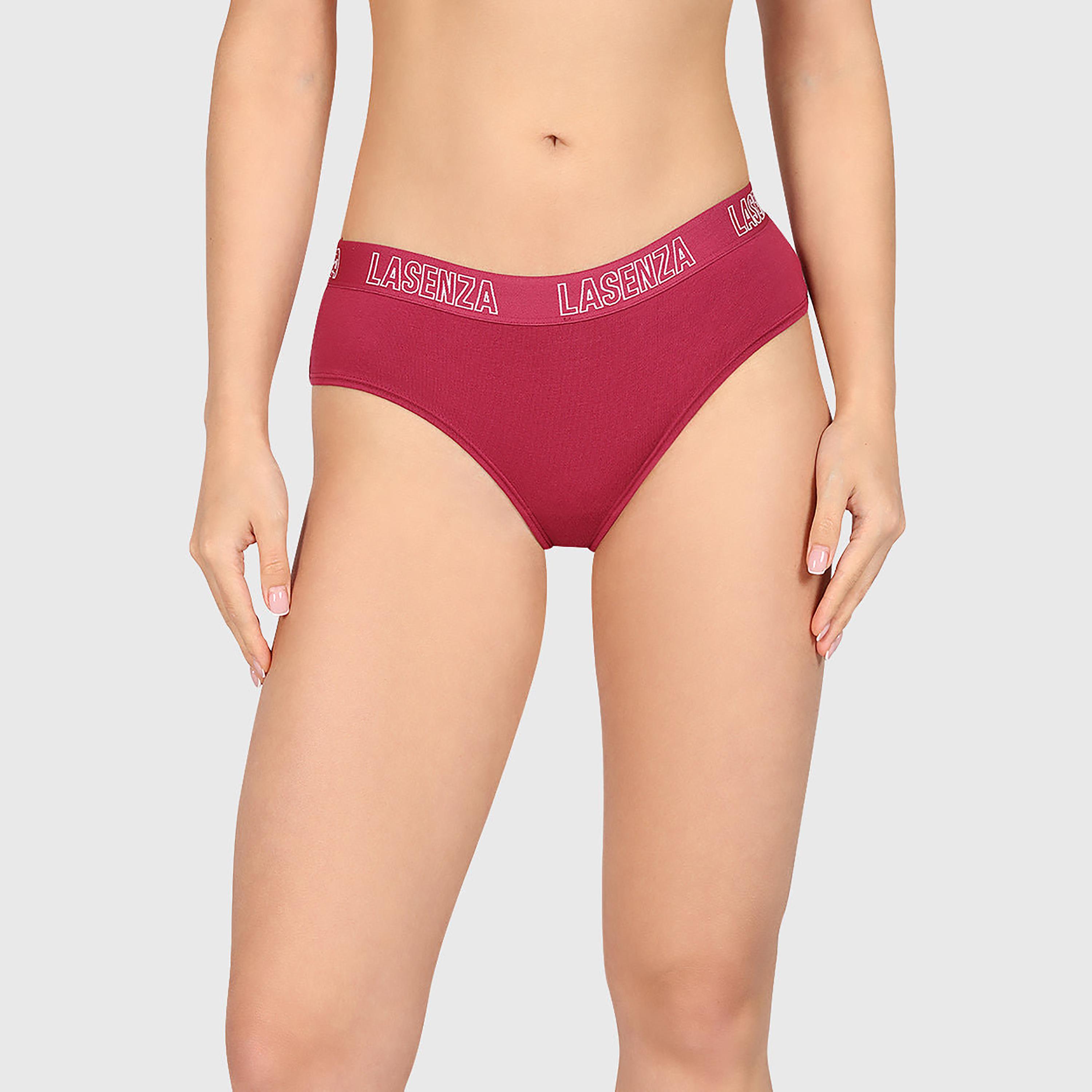 La Senza Remix Medium Coverage Women's Hipster Panties-women-clothing-lingerie-panties-image-1