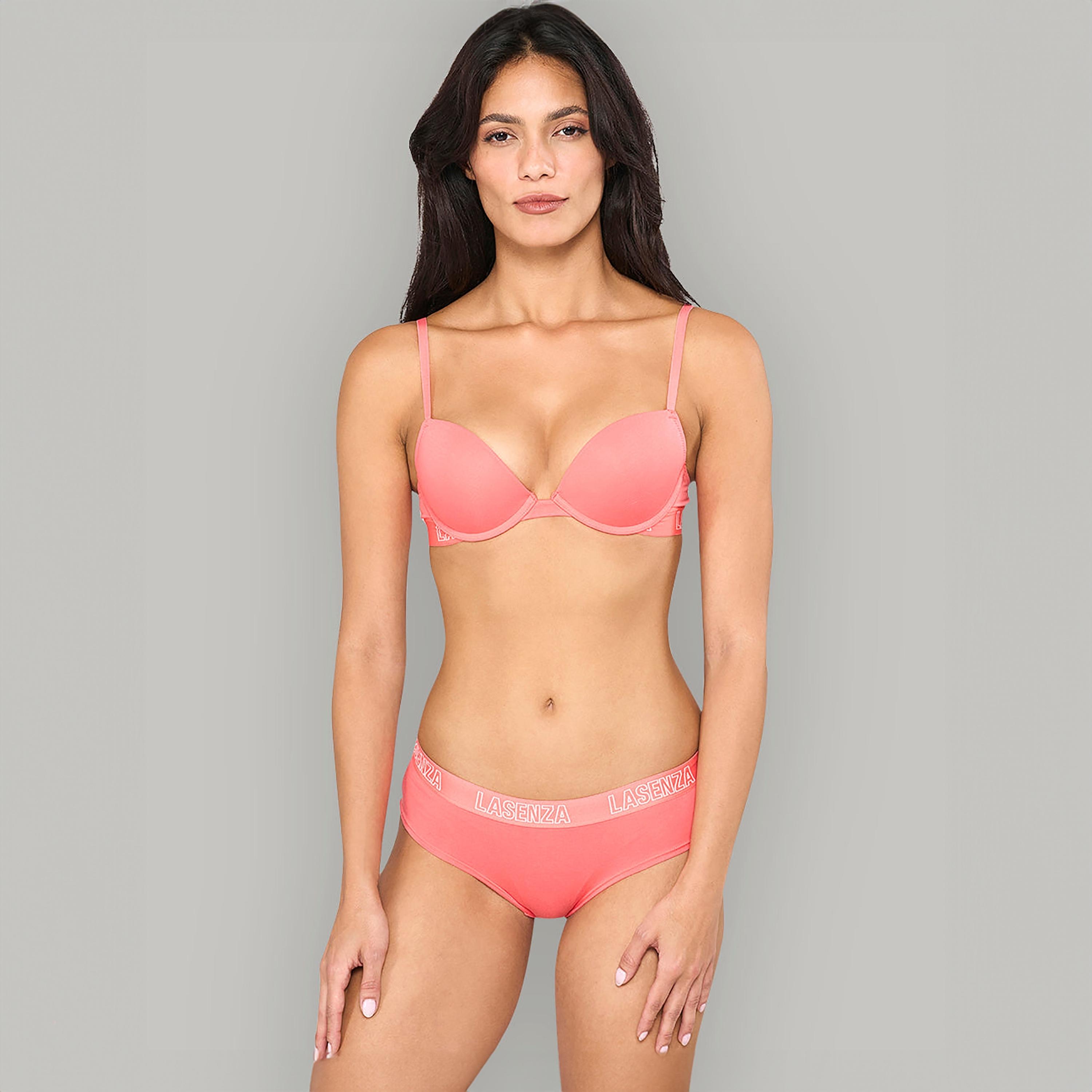 سروال داخلي نسائي هيبيستر بشعار بتغطية كاملة من لا سينزا-women-clothing-lingerie-panties-image-22