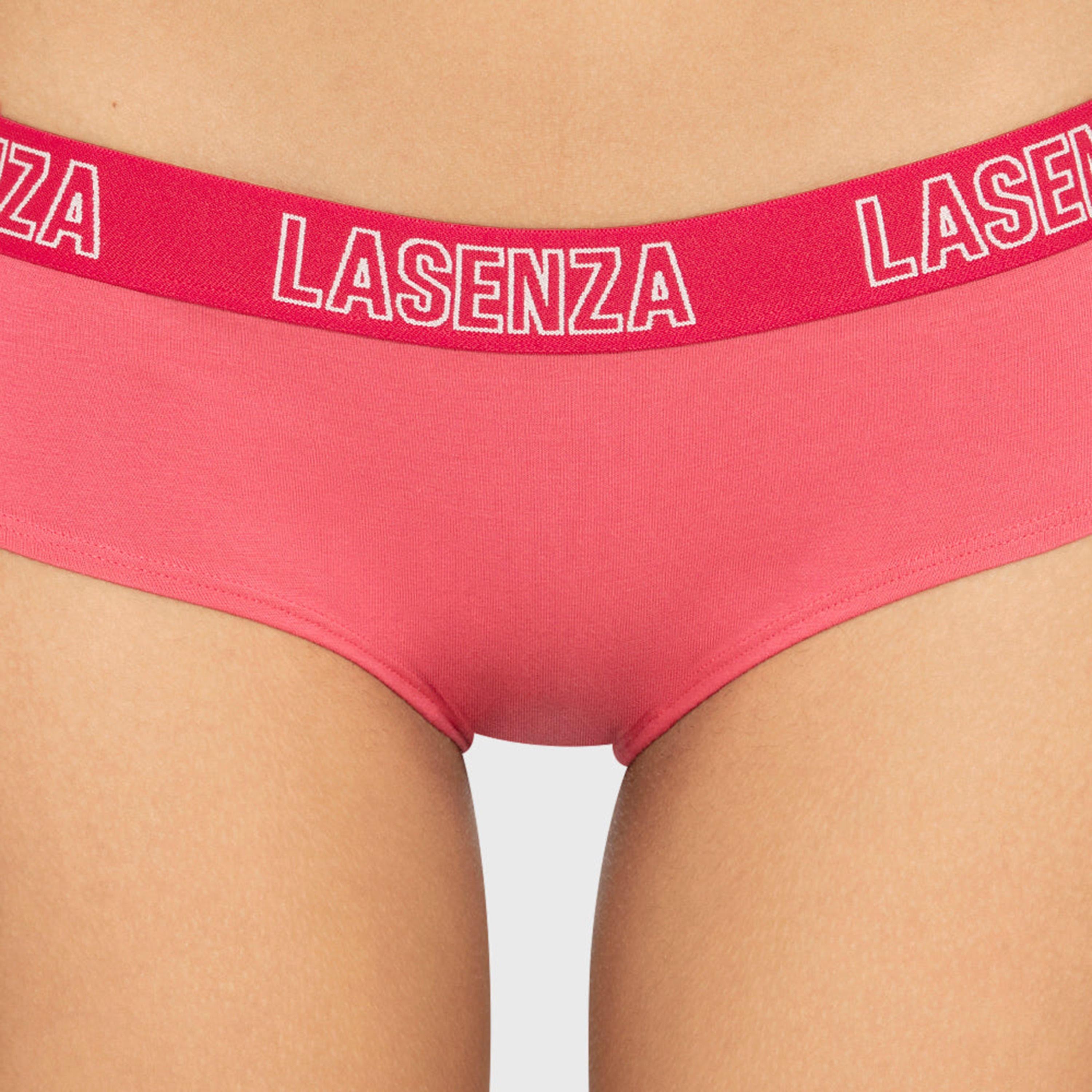 La Senza Trend Remix Red Medium Coverage Women's Hipster Panty-women-clothing-lingerie-panties-image-8