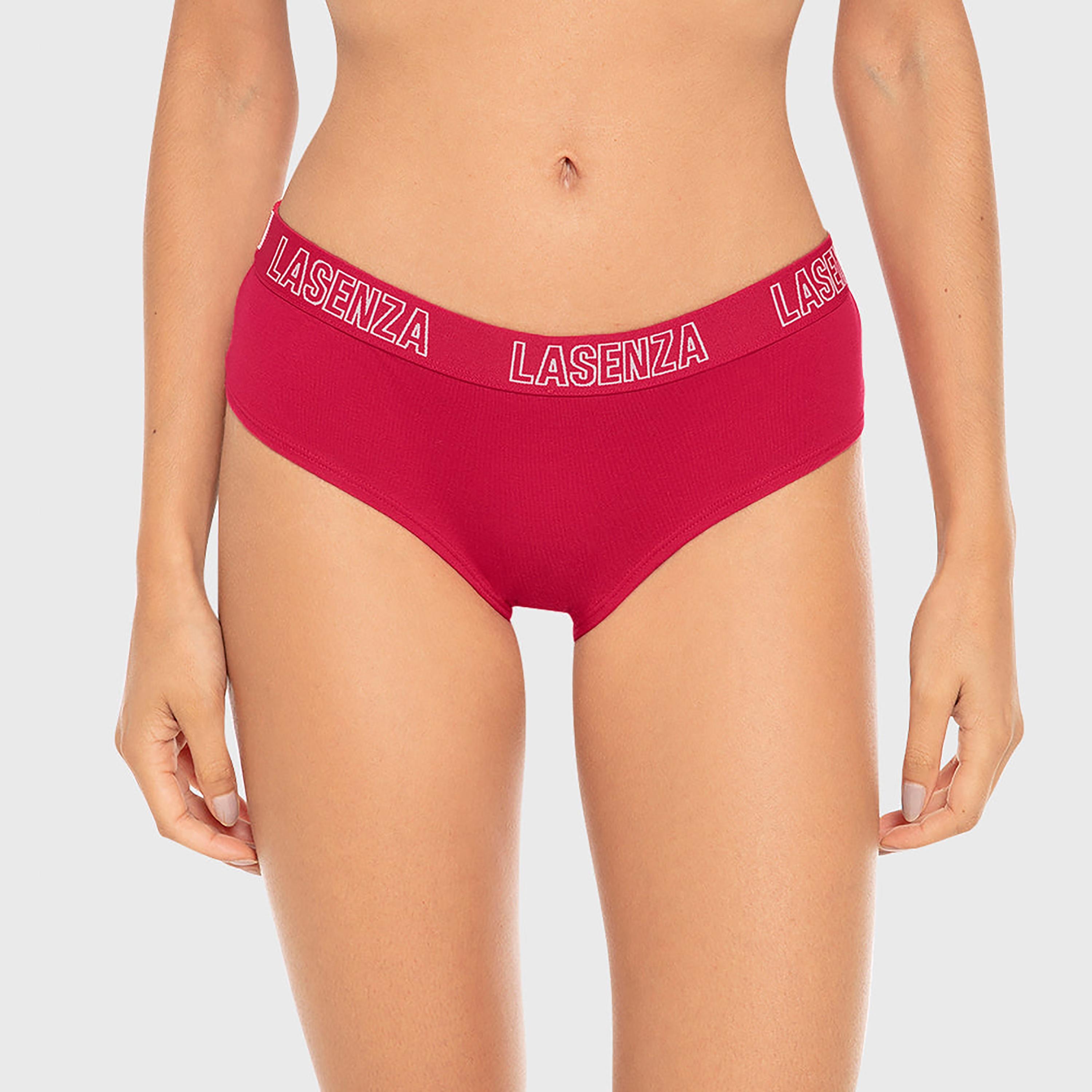 La Senza Cotton Medium Coverage Women's Hipster Panties-women-clothing-lingerie-panties-image-1