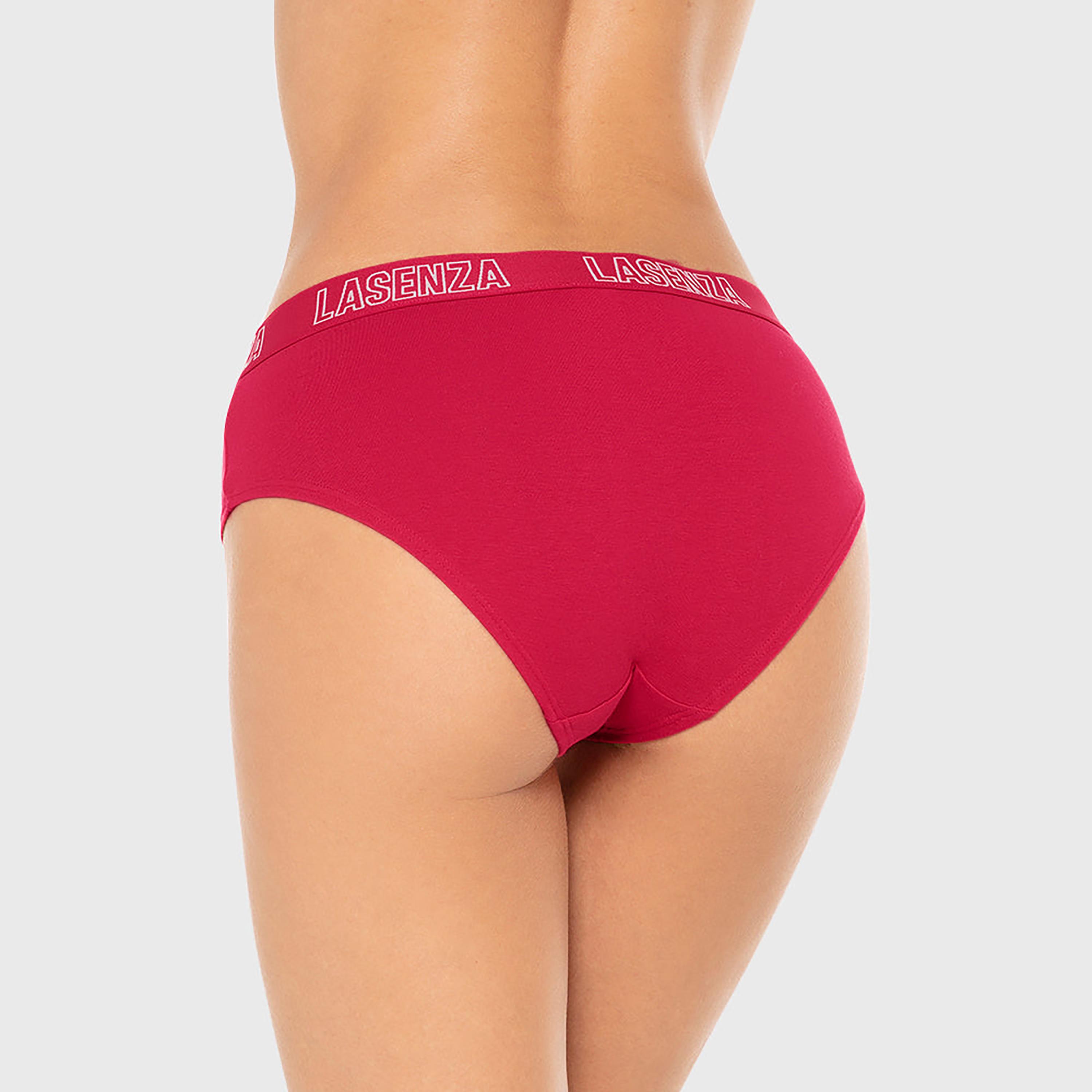 La Senza Cotton Medium Coverage Women's Hipster Panties-women-clothing-lingerie-panties-image-3