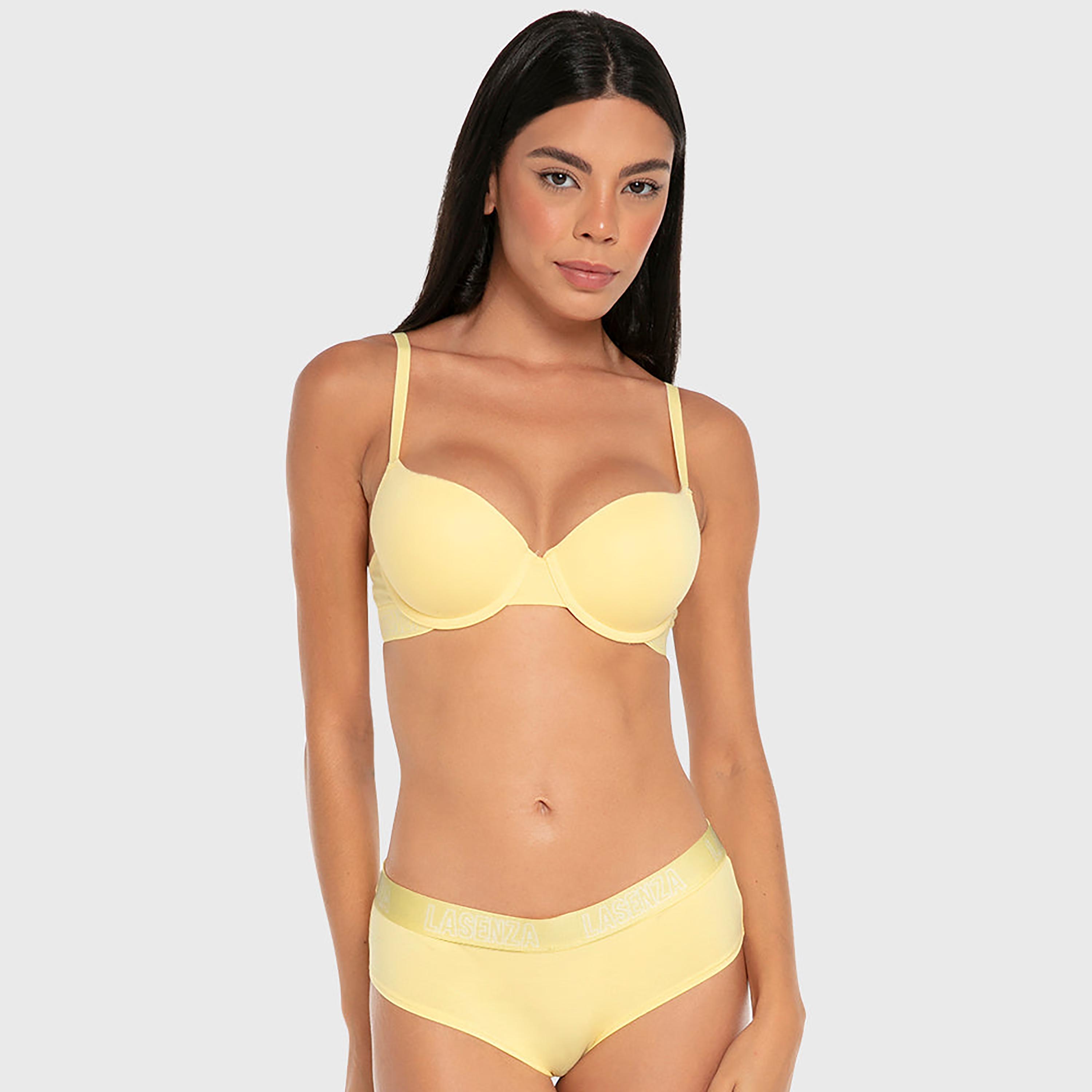 La Senza Cotton Medium Coverage Women's Hipster Panties-women-clothing-lingerie-panties-image-2