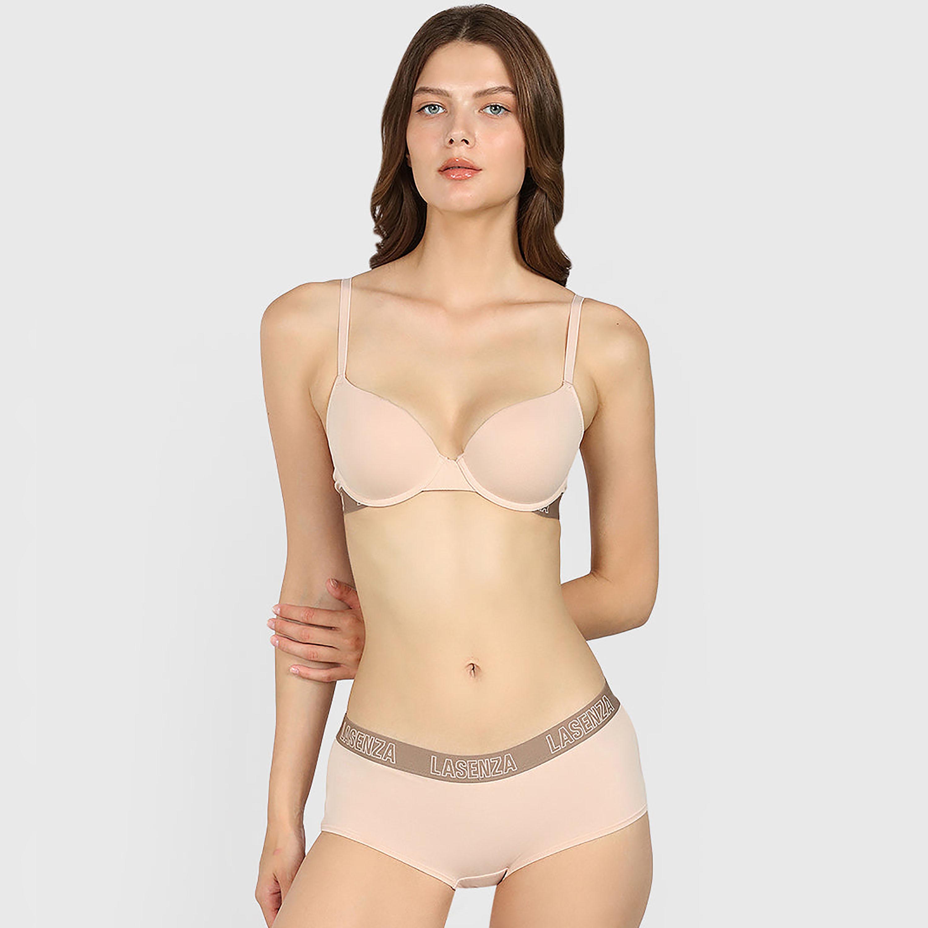 ملابس داخلية نسائية بوي شورت تغطية كاملة قطن من لا سينزا-women-clothing-lingerie-panties-image-5