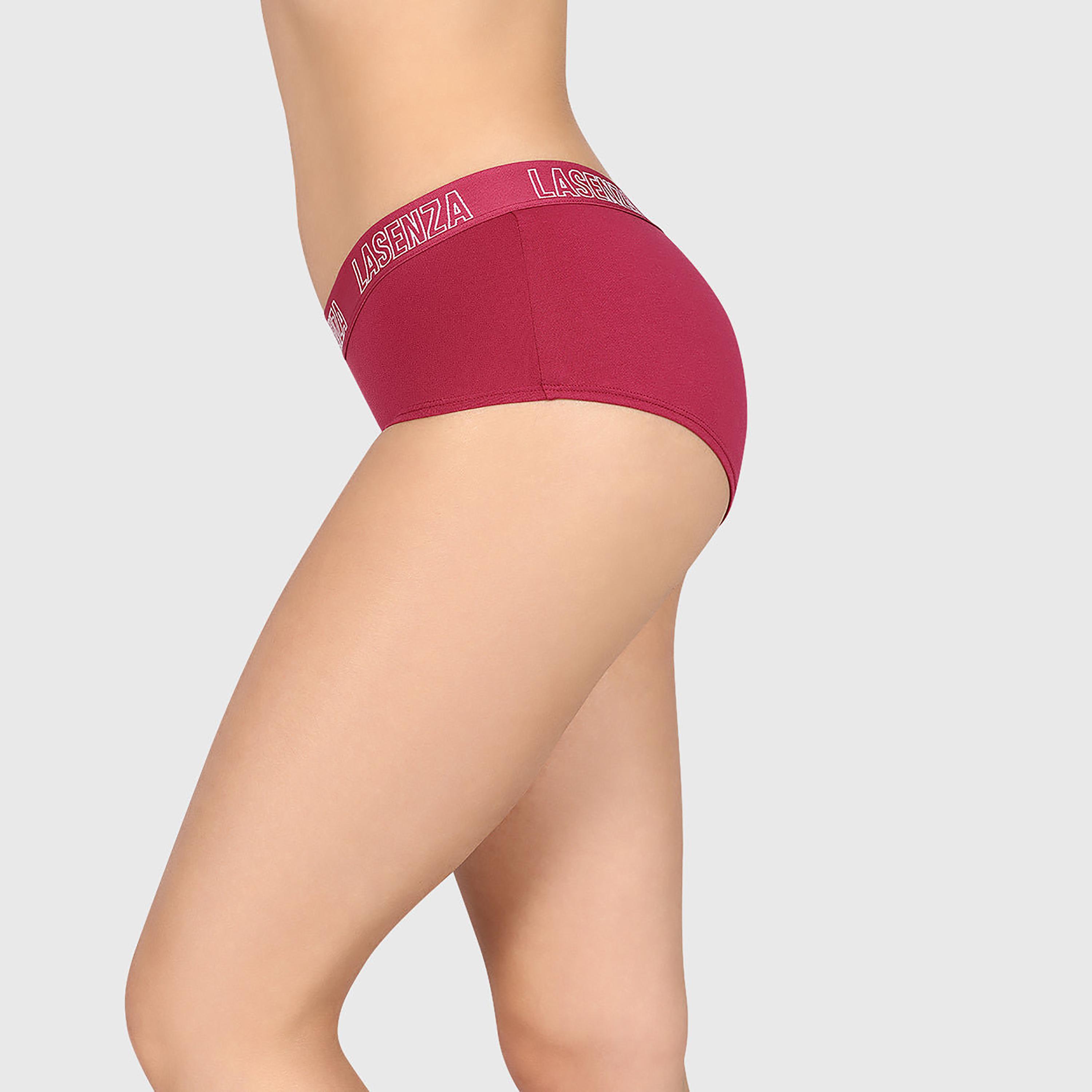 La Senza Cotton Full Coverage Women's Boyshort Panties-women-clothing-lingerie-panties-image-2