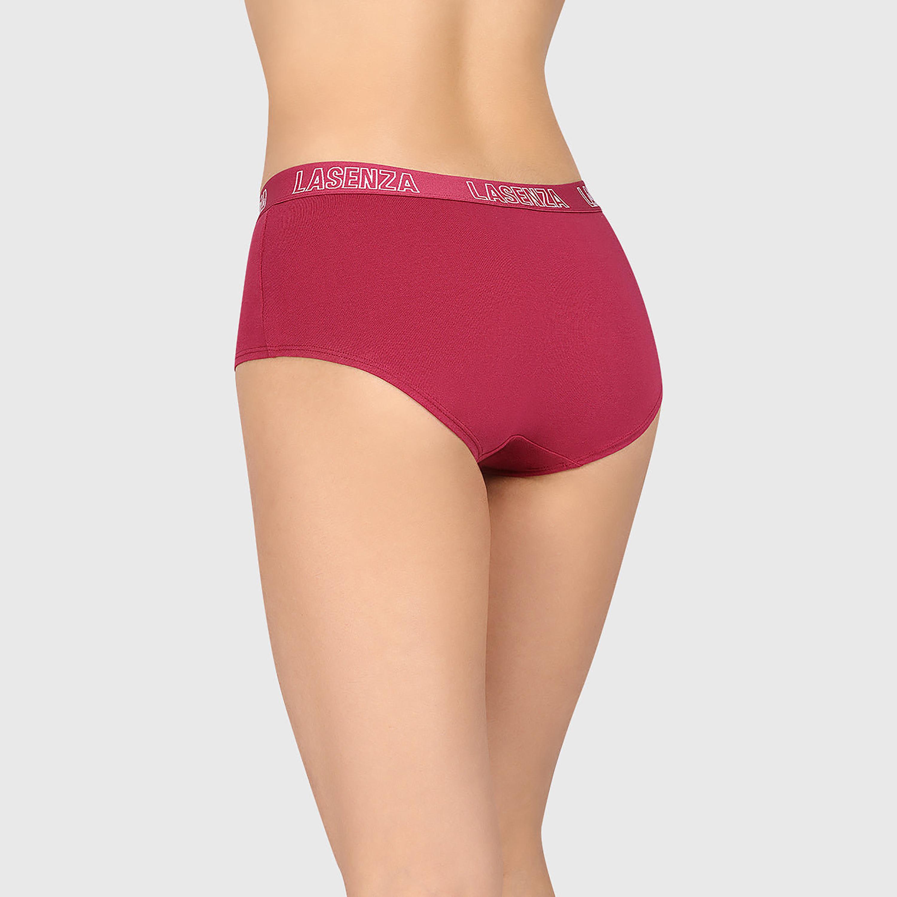 La Senza Cotton Full Coverage Women's Boyshort Panties-women-clothing-lingerie-panties-image-3
