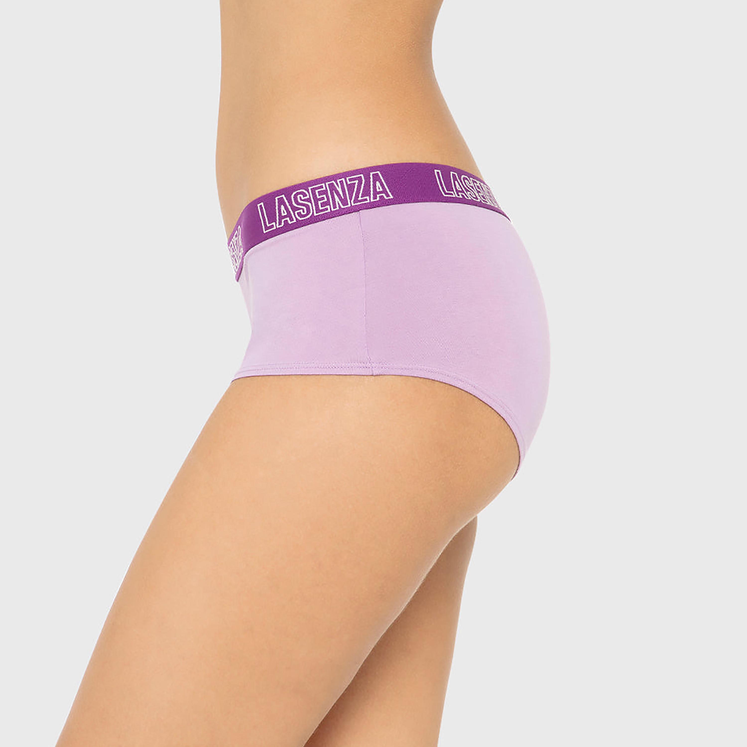 ملابس داخلية نسائية بوي شورت تغطية كاملة قطن من لا سينزا-women-clothing-lingerie-panties-image-26