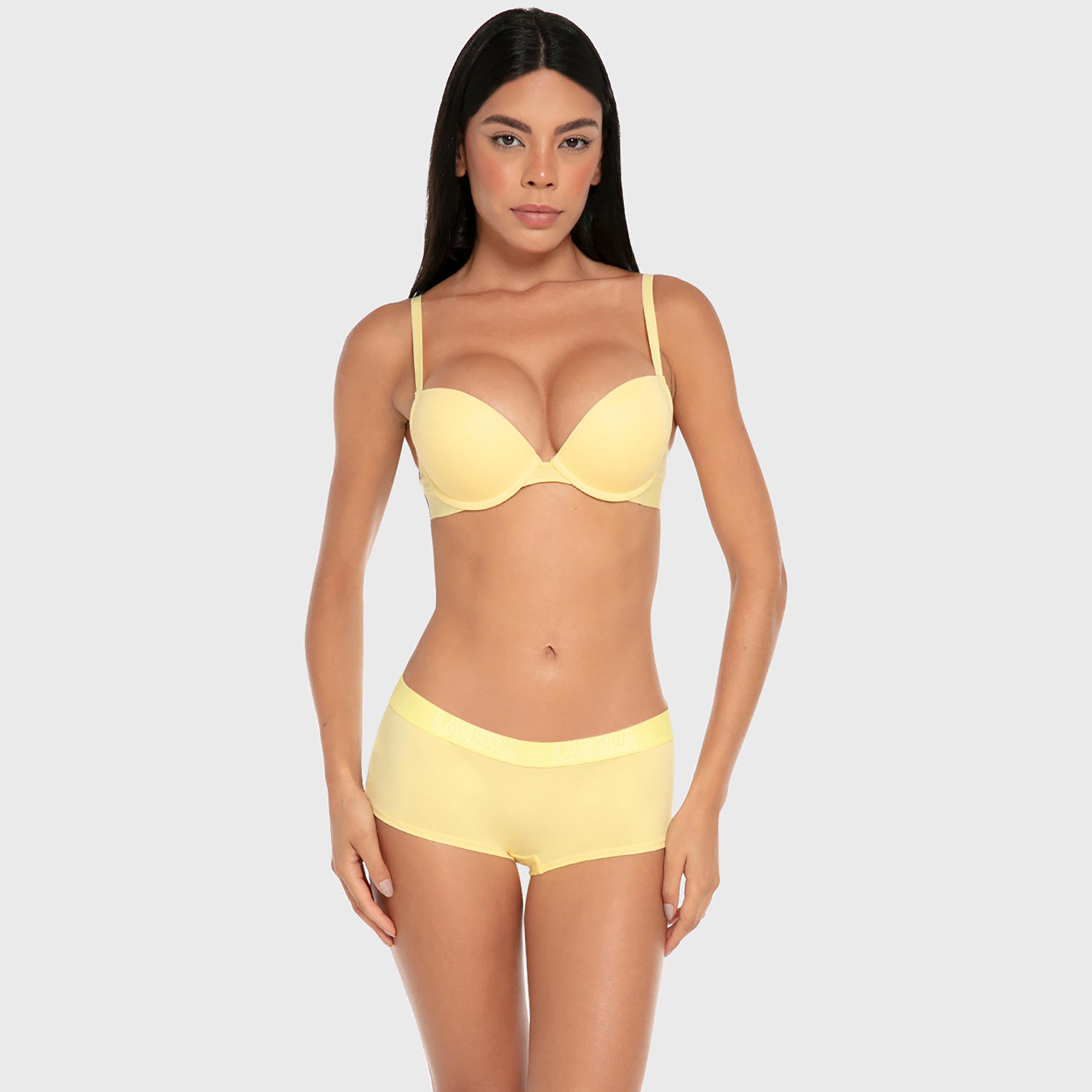 ملابس داخلية نسائية بوي شورت تغطية كاملة قطن من لا سينزا-women-clothing-lingerie-panties-image-2