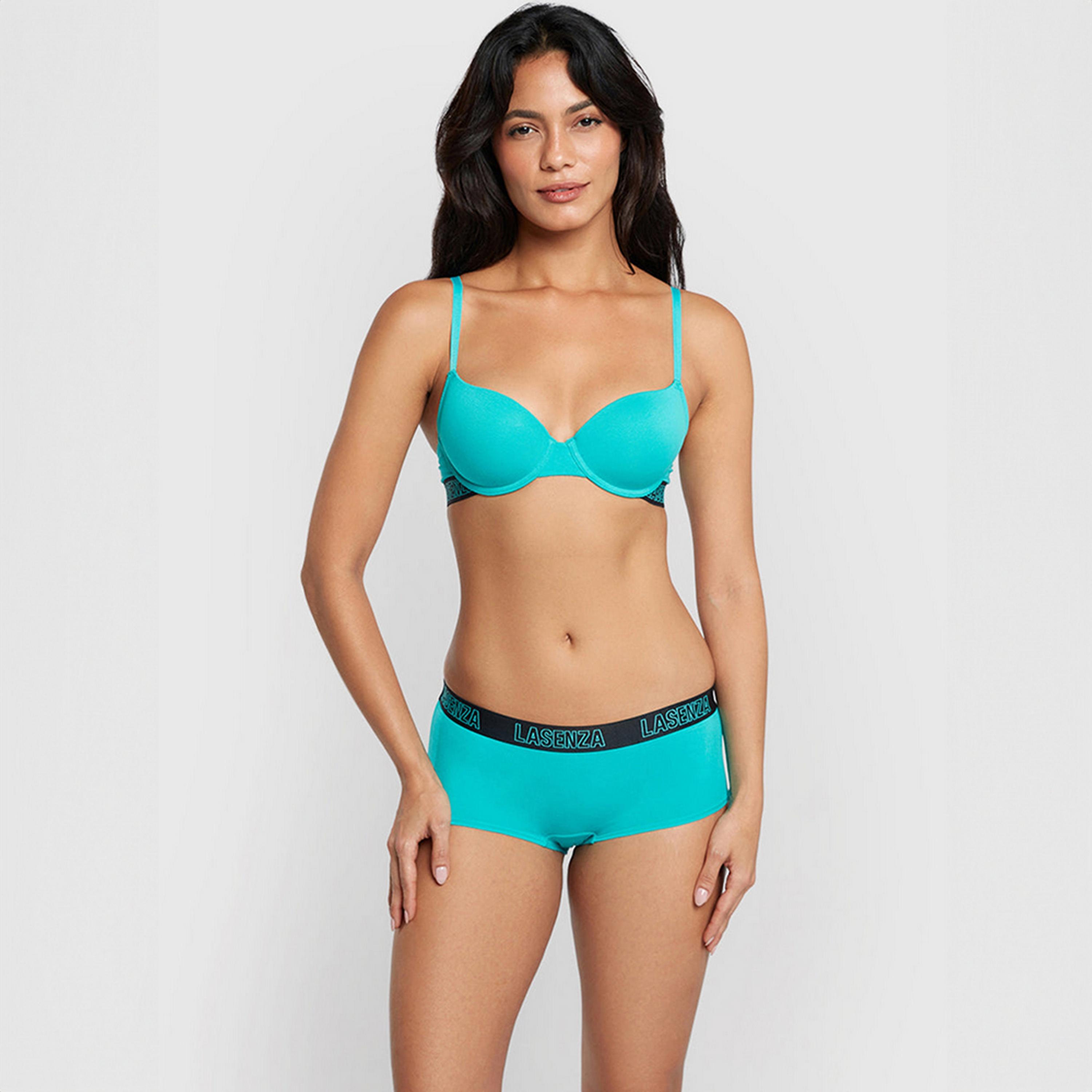 شورتات نسائية بتغطية كاملة، قطن ريمكس من لا سنزا-women-clothing-lingerie-panties-image-14