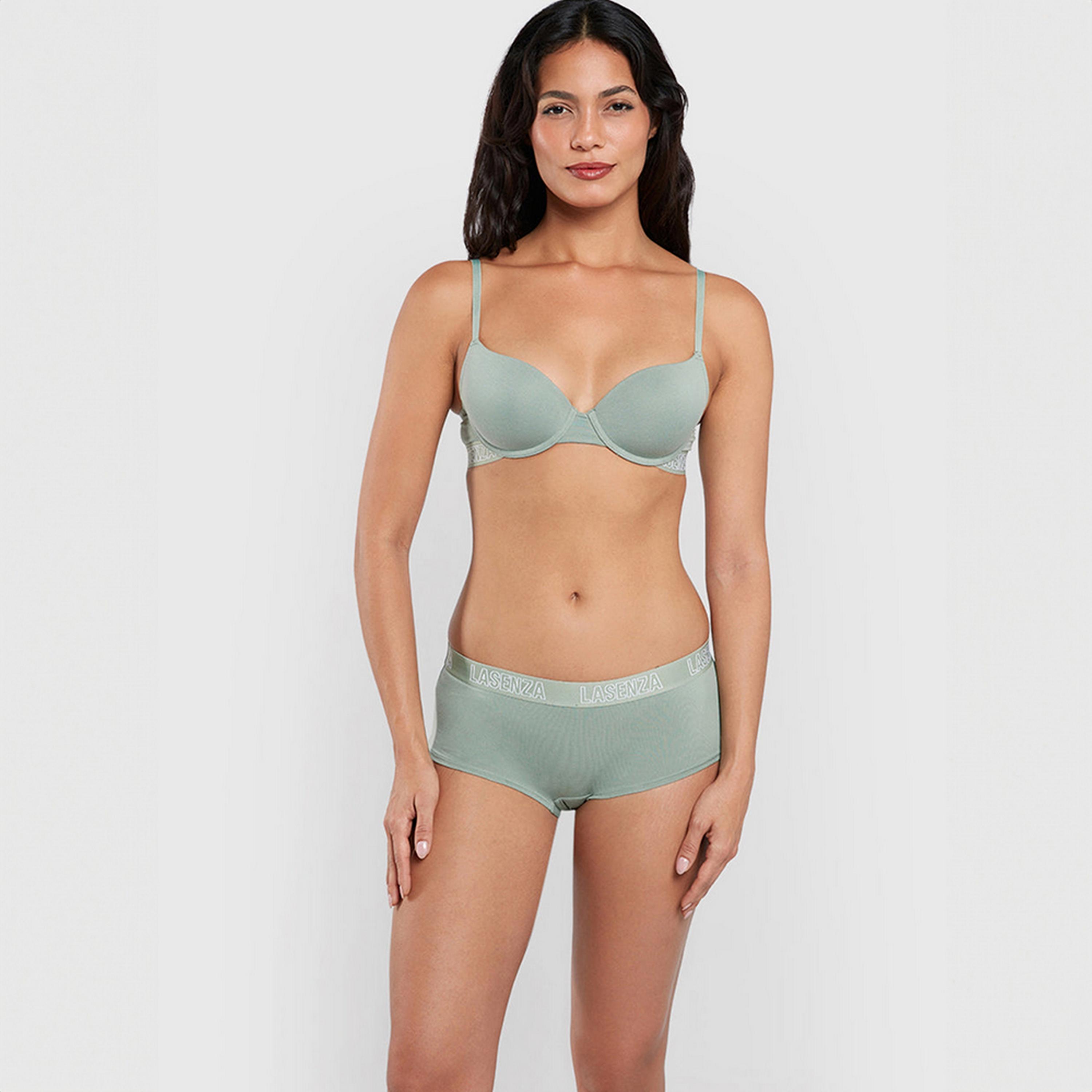 شورتات نسائية بتغطية كاملة، قطن ريمكس من لا سنزا-women-clothing-lingerie-panties-image-2
