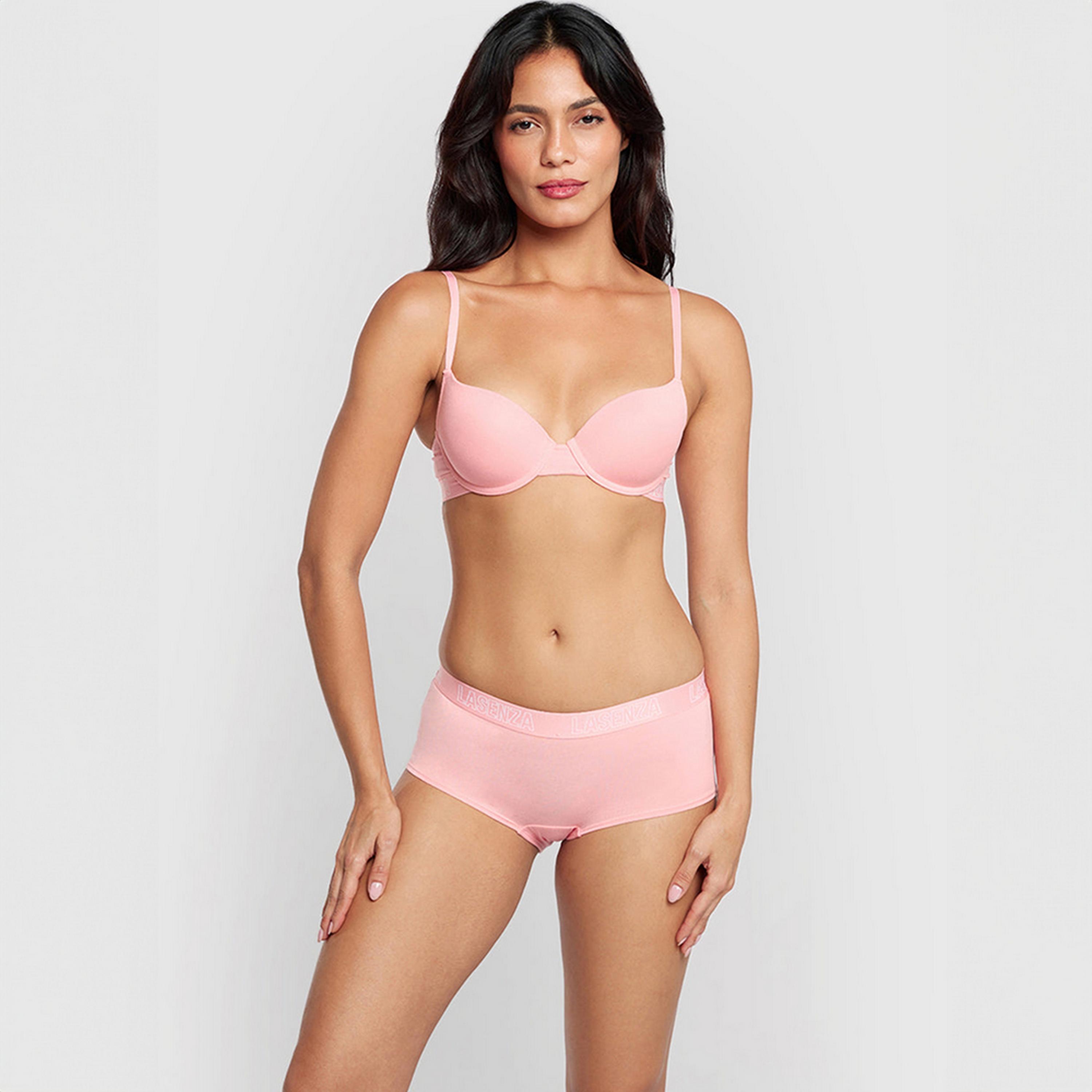 La Senza Remix Cotton Full Coverage Women's Boyshorts-women-clothing-lingerie-panties-image-2