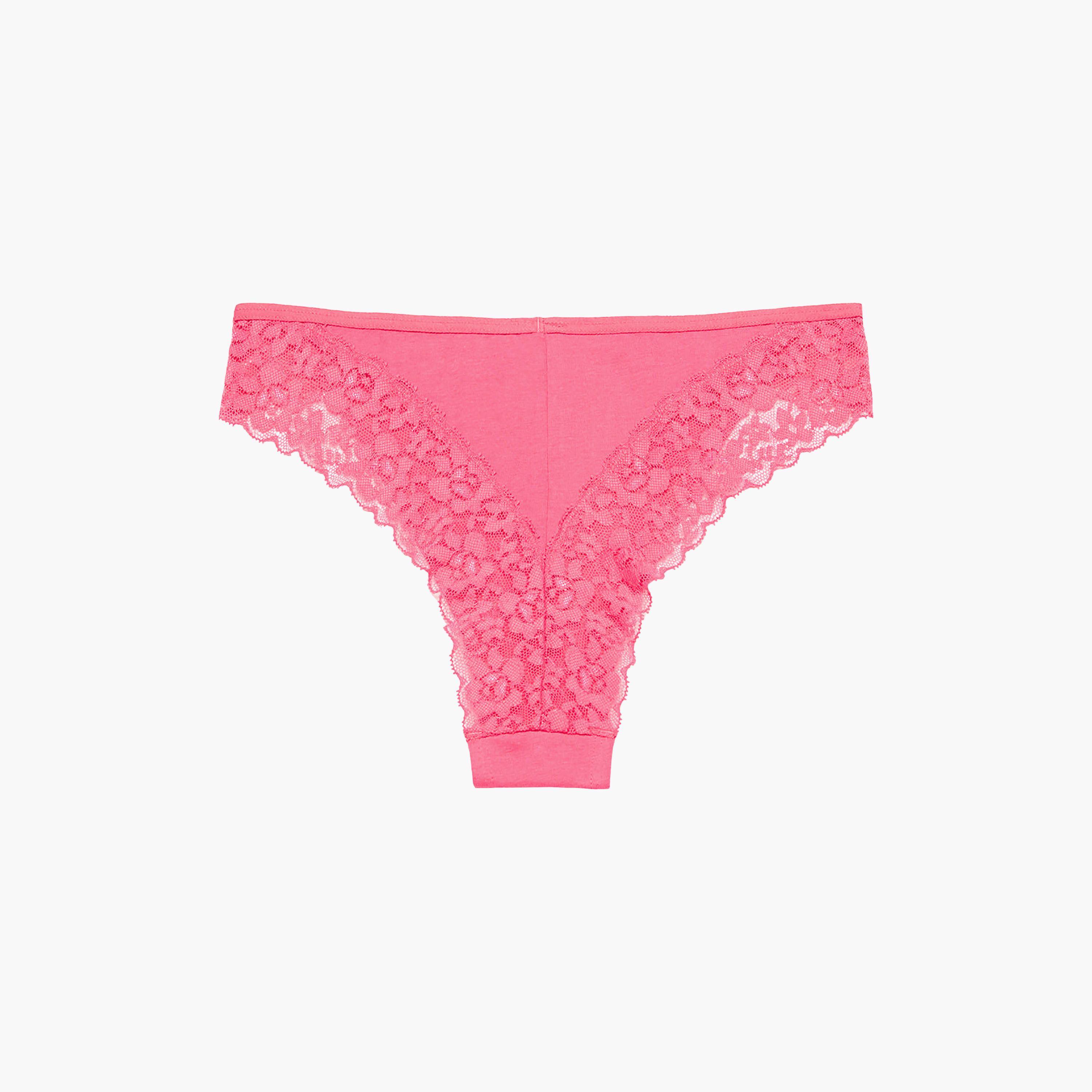 La Senza Trend Remix Pink Low Coverage Women's Cheeky Panties-women-clothing-lingerie-panties-image-5