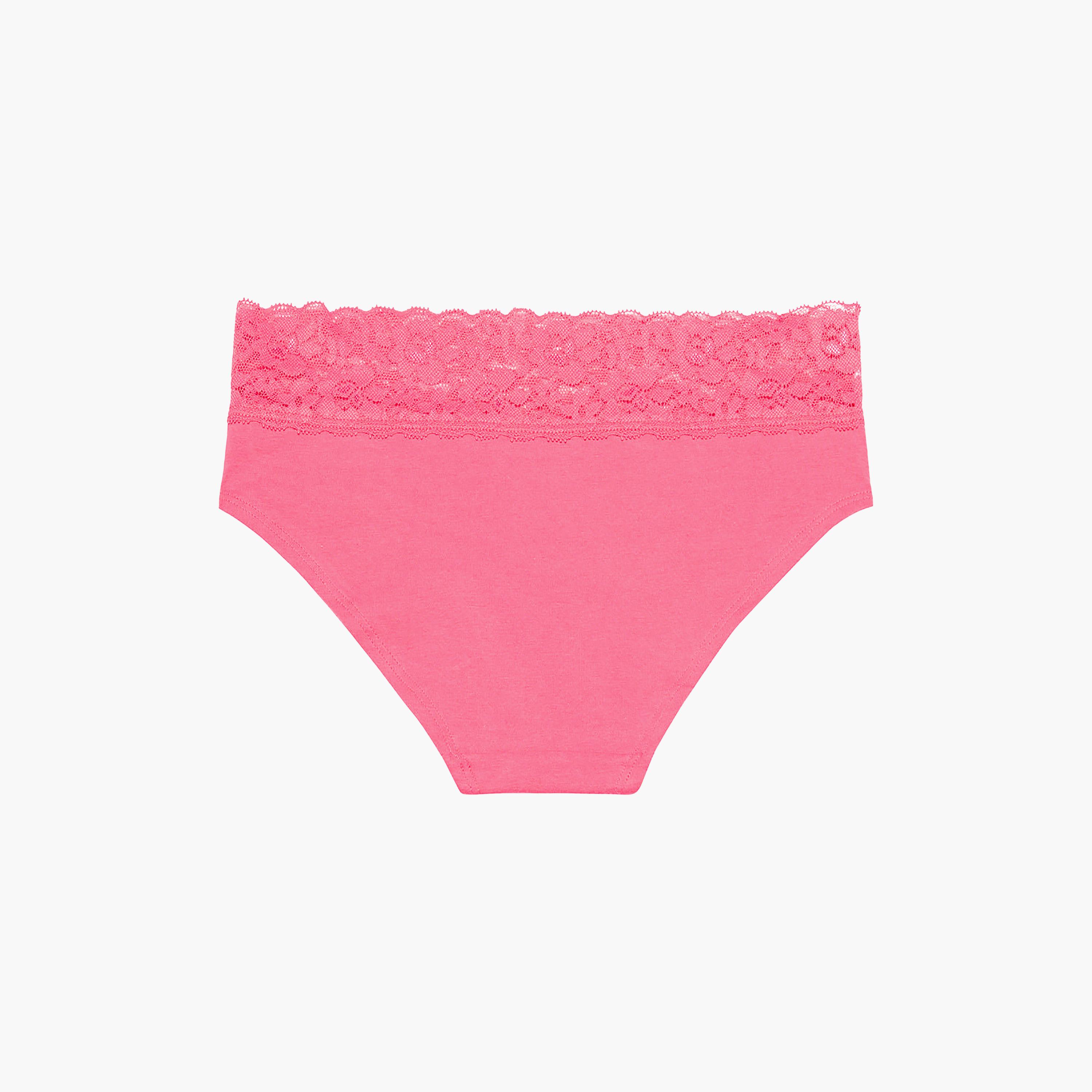 La Senza Trend Remix Pink Medium Coverage Women's Hipster Panties-women-clothing-lingerie-panties-image-5