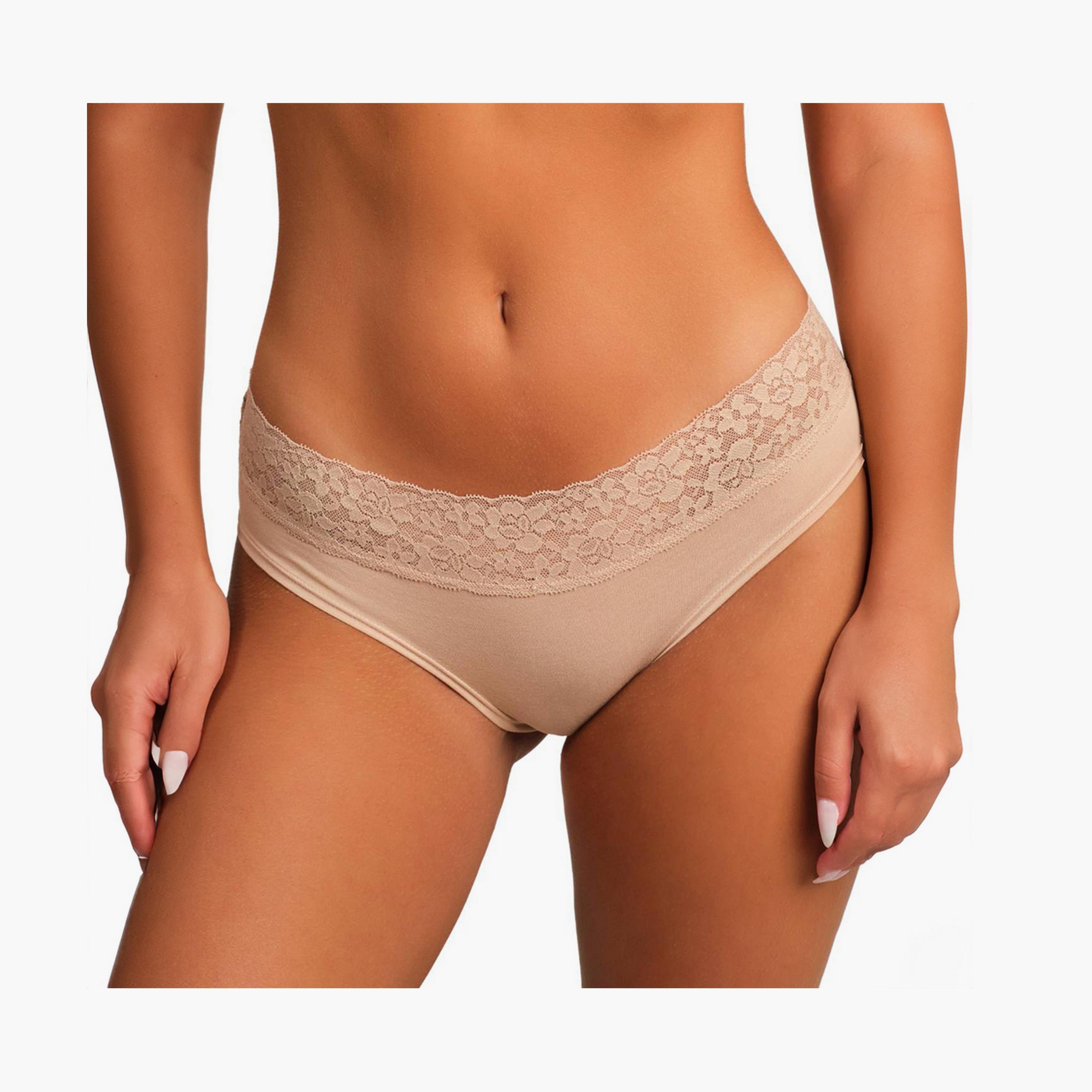 La Senza Trendy Lace Full Coverage Women's Hipster Panty-women-clothing-lingerie-panties-image-4
