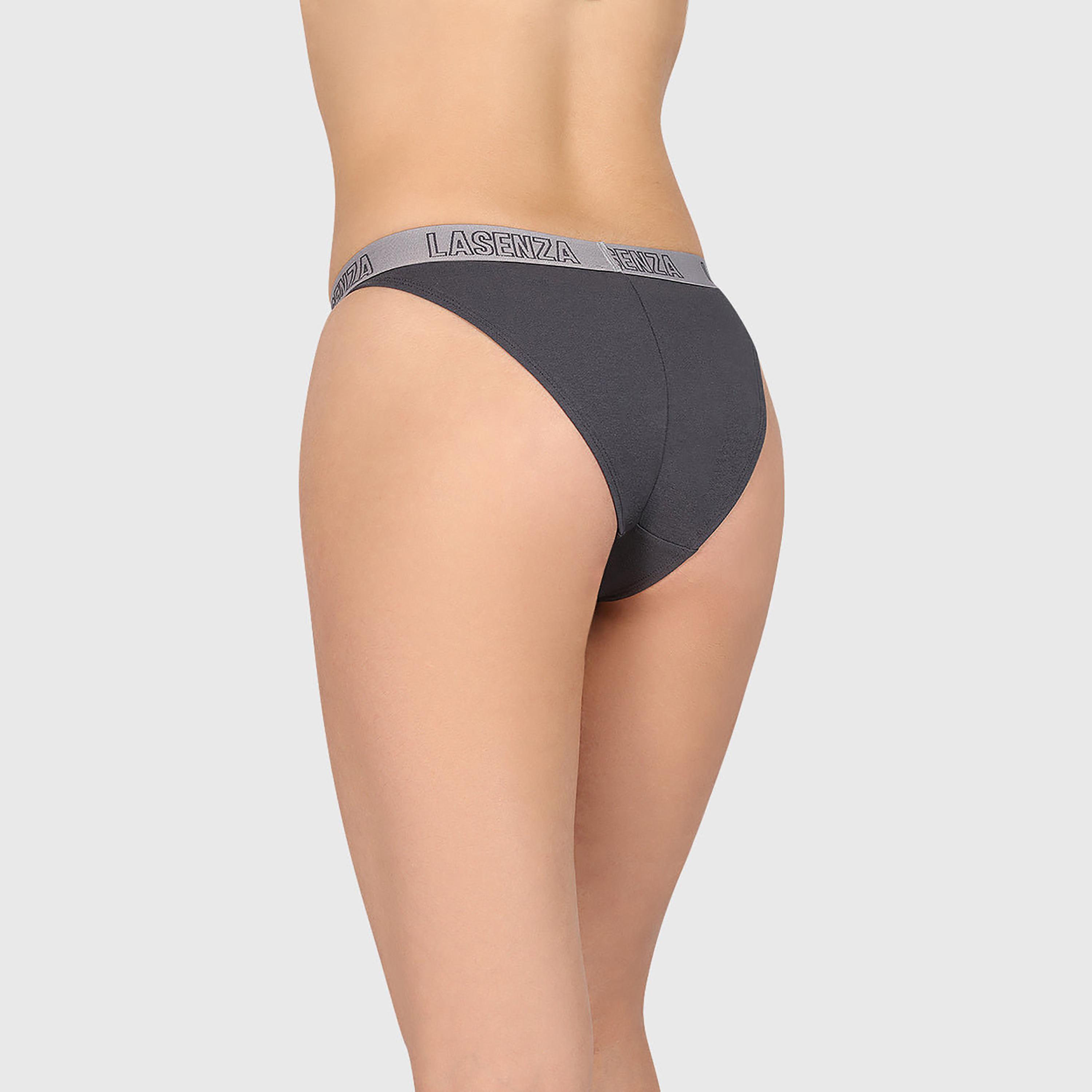 ملابس داخلية نسائية تشيكي تغطية متوسطة قطن تريندي نيود من لا سينزا-women-clothing-lingerie-panties-image-8
