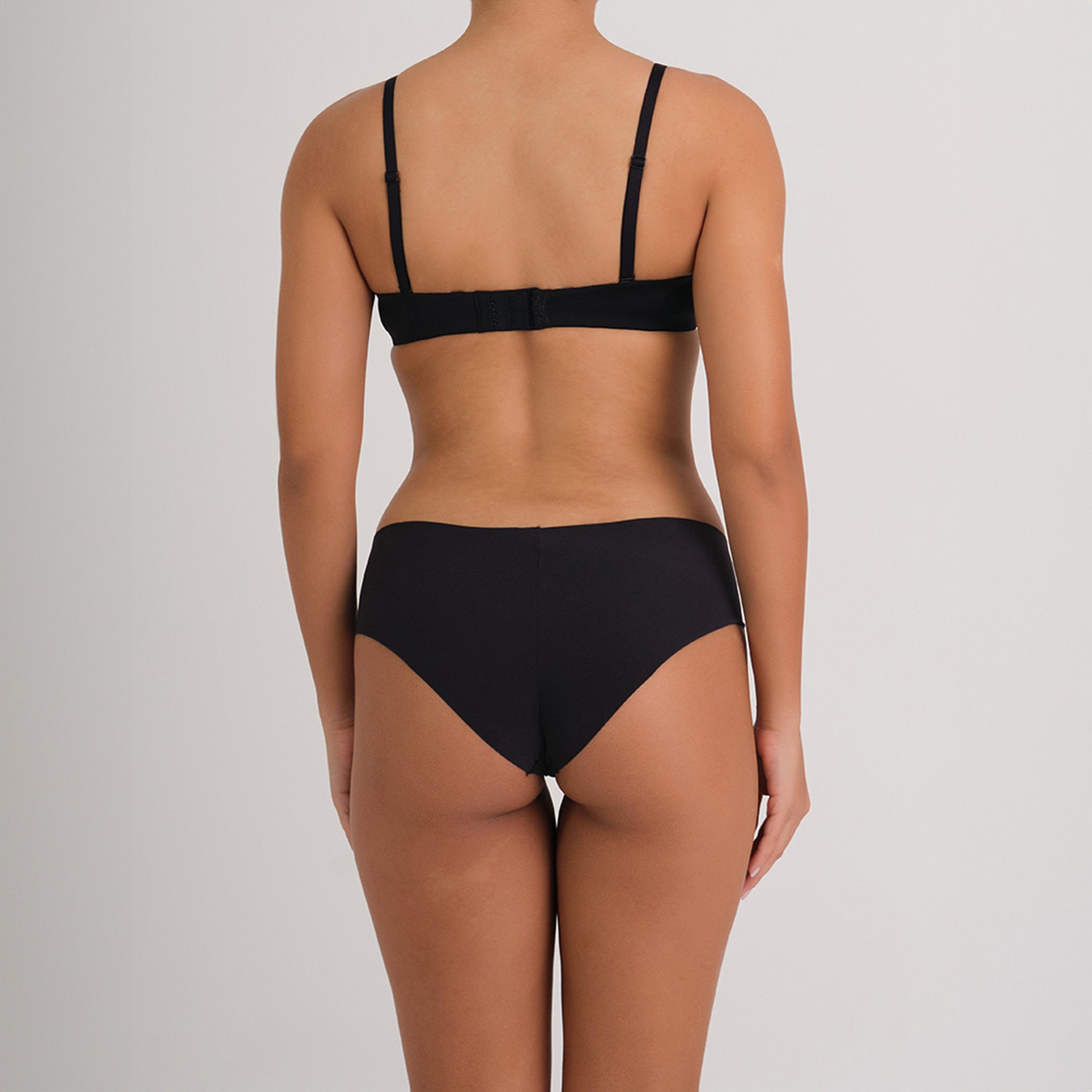 حمالة صدر غاطسة سلكية بدعم متوسط ومبطنة بدون حمالات للنساء من لا سينزا-women-clothing-lingerie-bras-image-4