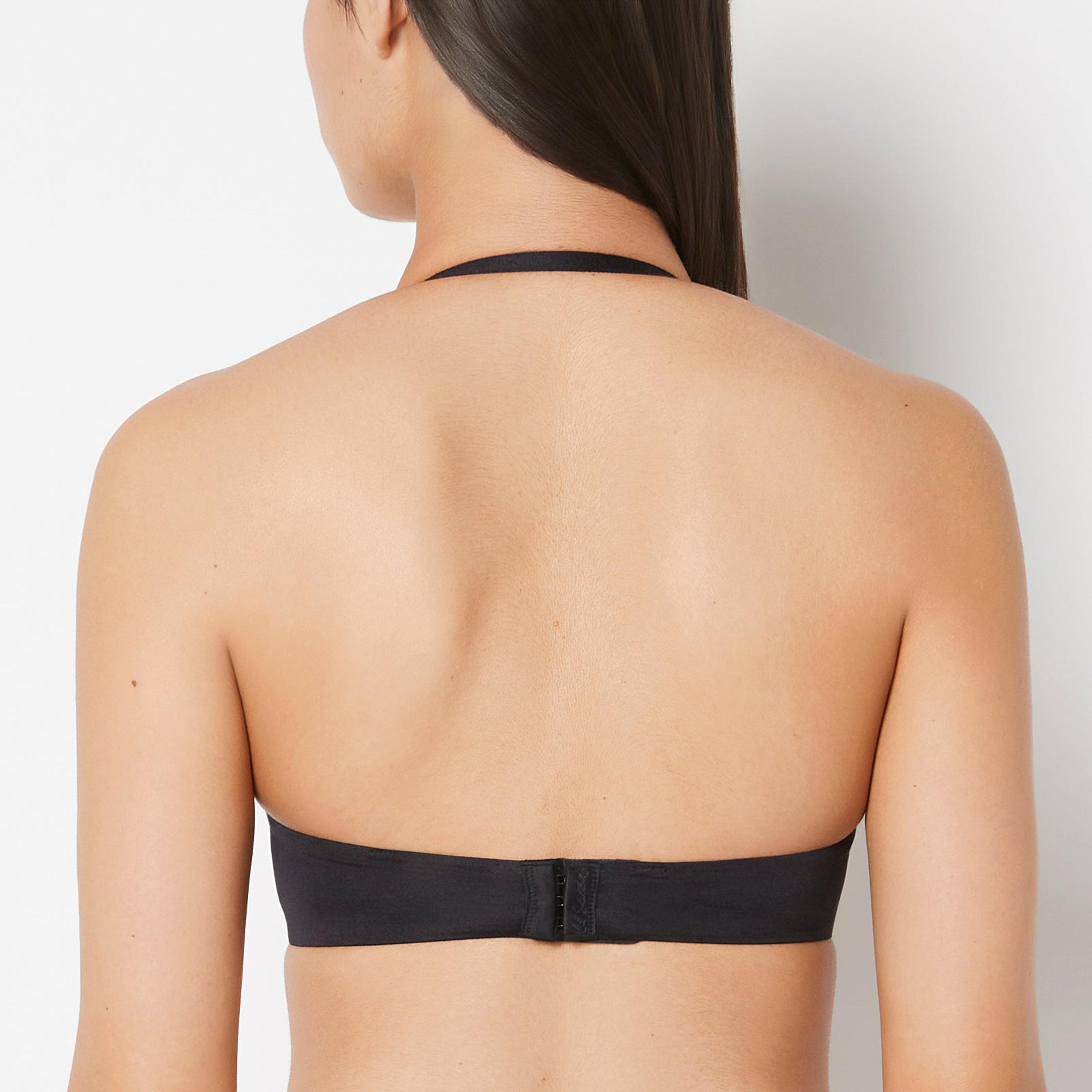 La Senza Plain Wired High Support Padded Women's Double Push Strapless Bra-women-clothing-lingerie-bras-image-6