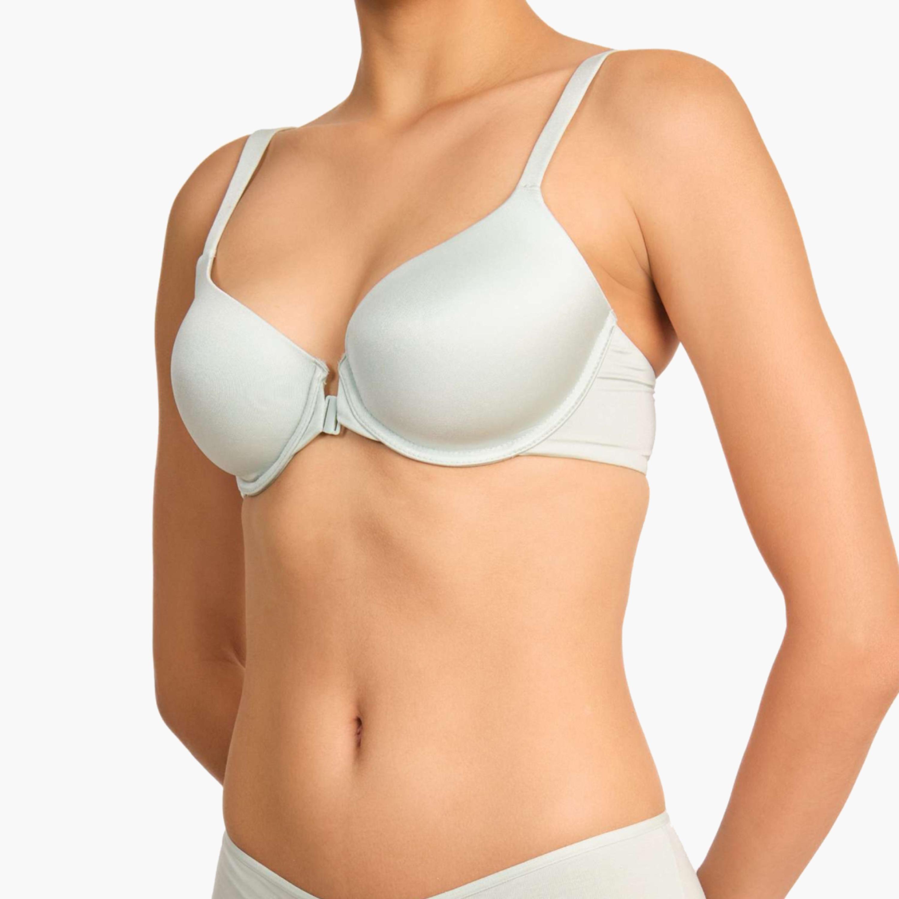La Senza Sexy Blue Wired Medium Support Lightly Lined Women's T-Shirt Bra-women-clothing-lingerie-bras-image-3