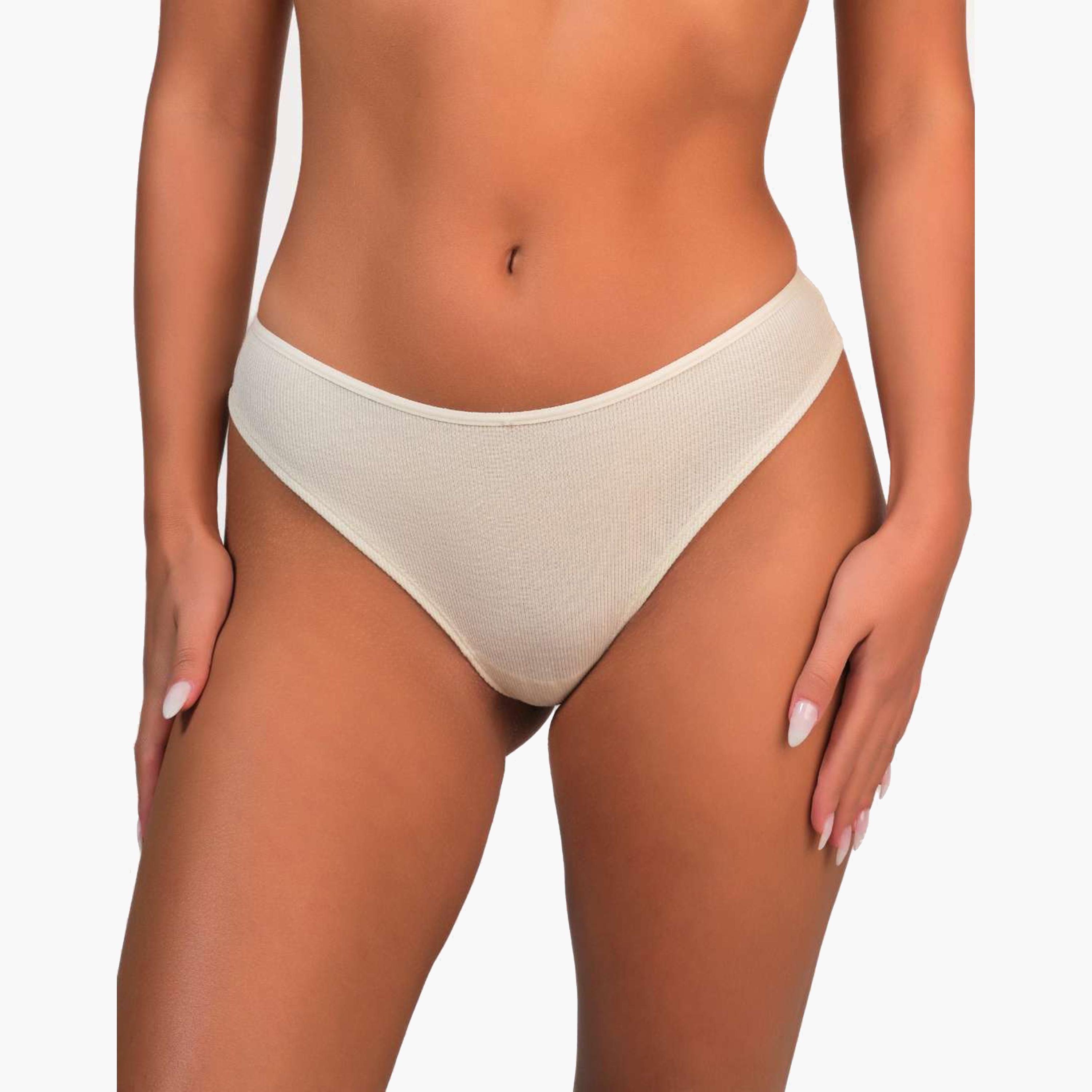La Senza Ultrasoft Low Coverage Women's Thongs-women-clothing-lingerie-panties-image-1