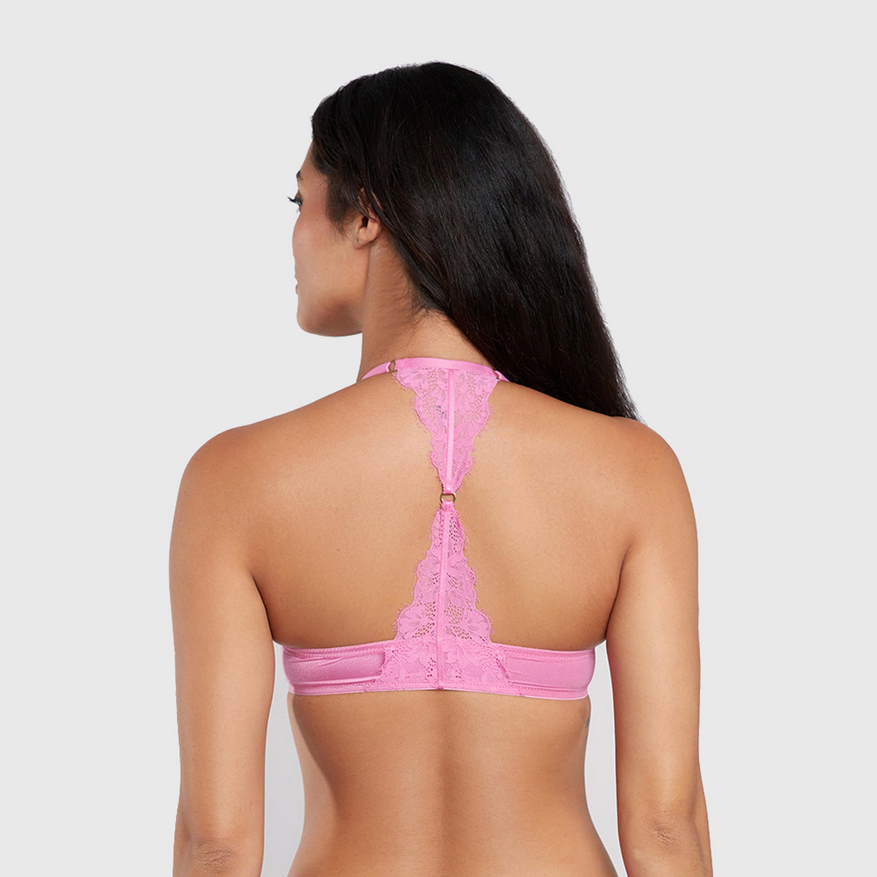 La Senza Hello Sugar Wired High Support Padded Women's Double Push-Up Plunge Bra-women-clothing-lingerie-bras-image-8