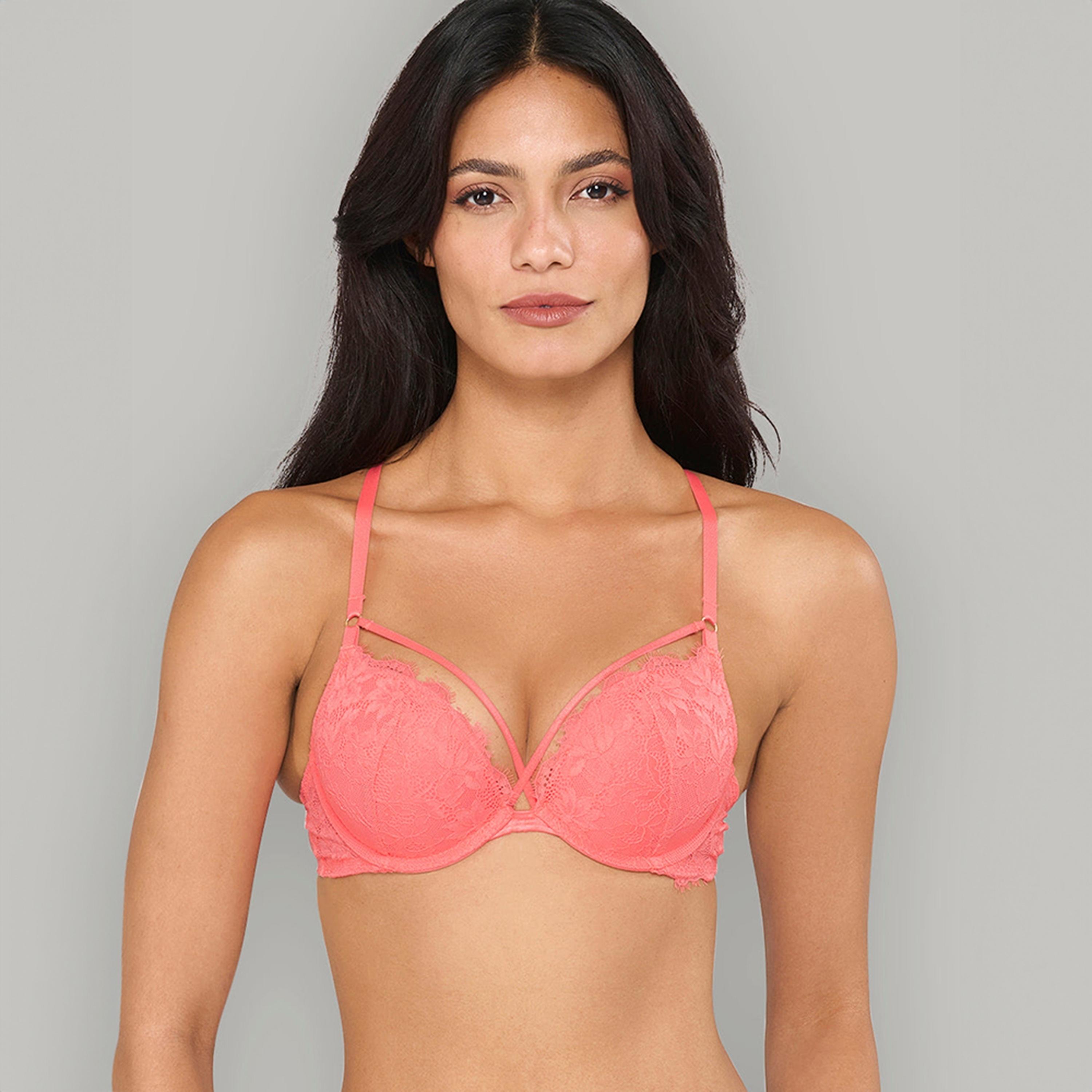حمالة صدر بلانج نسائية مبطنة بالجل بدعم متوسط بسلك من الدانتيل المثير من لا سينزا-women-clothing-lingerie-bras-image-5