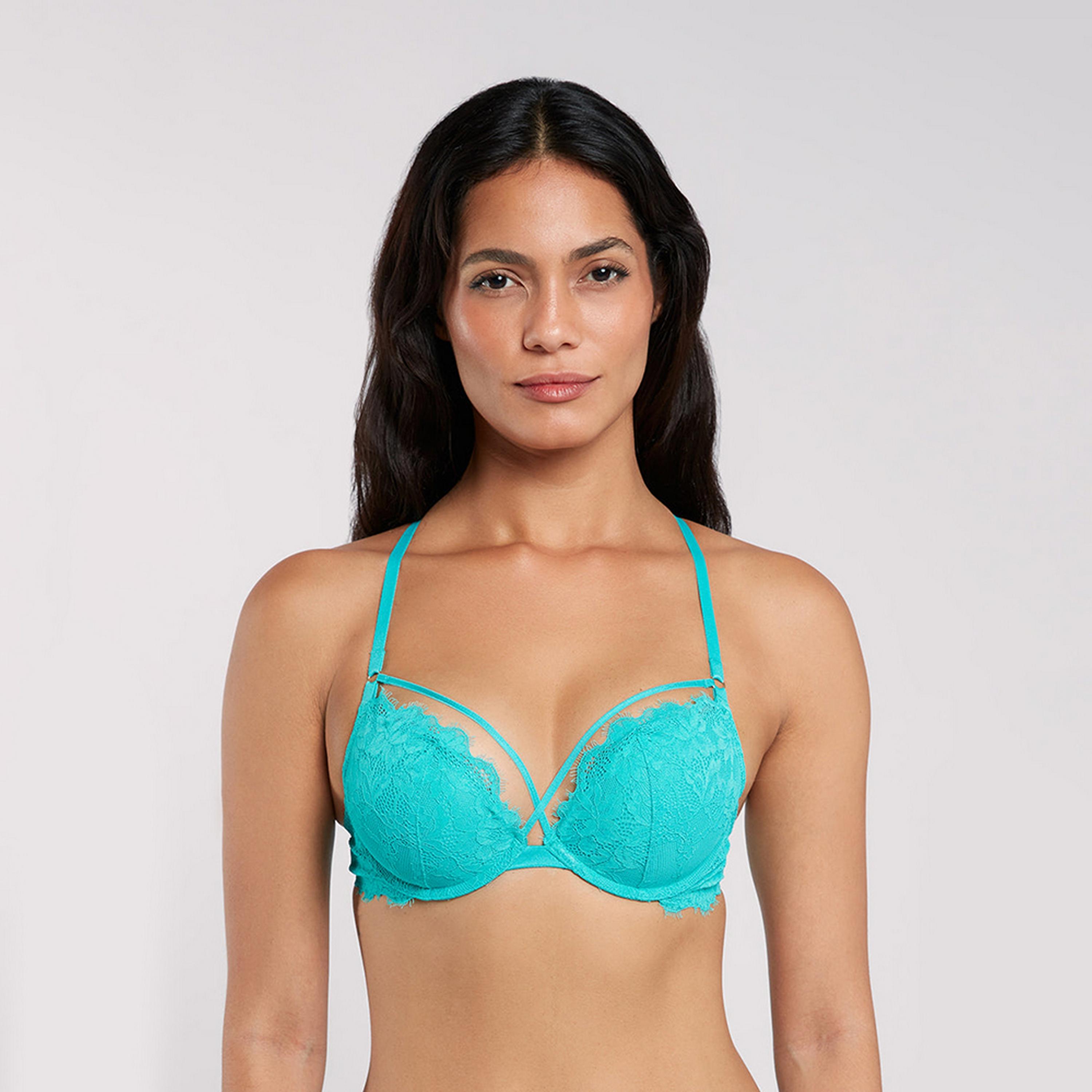 حمالة صدر نسائية بوش أب بأسلاك وداعمة عالية ومبطنة "بيوند سيكسي" من لا سنزا-women-clothing-lingerie-bras-image-1