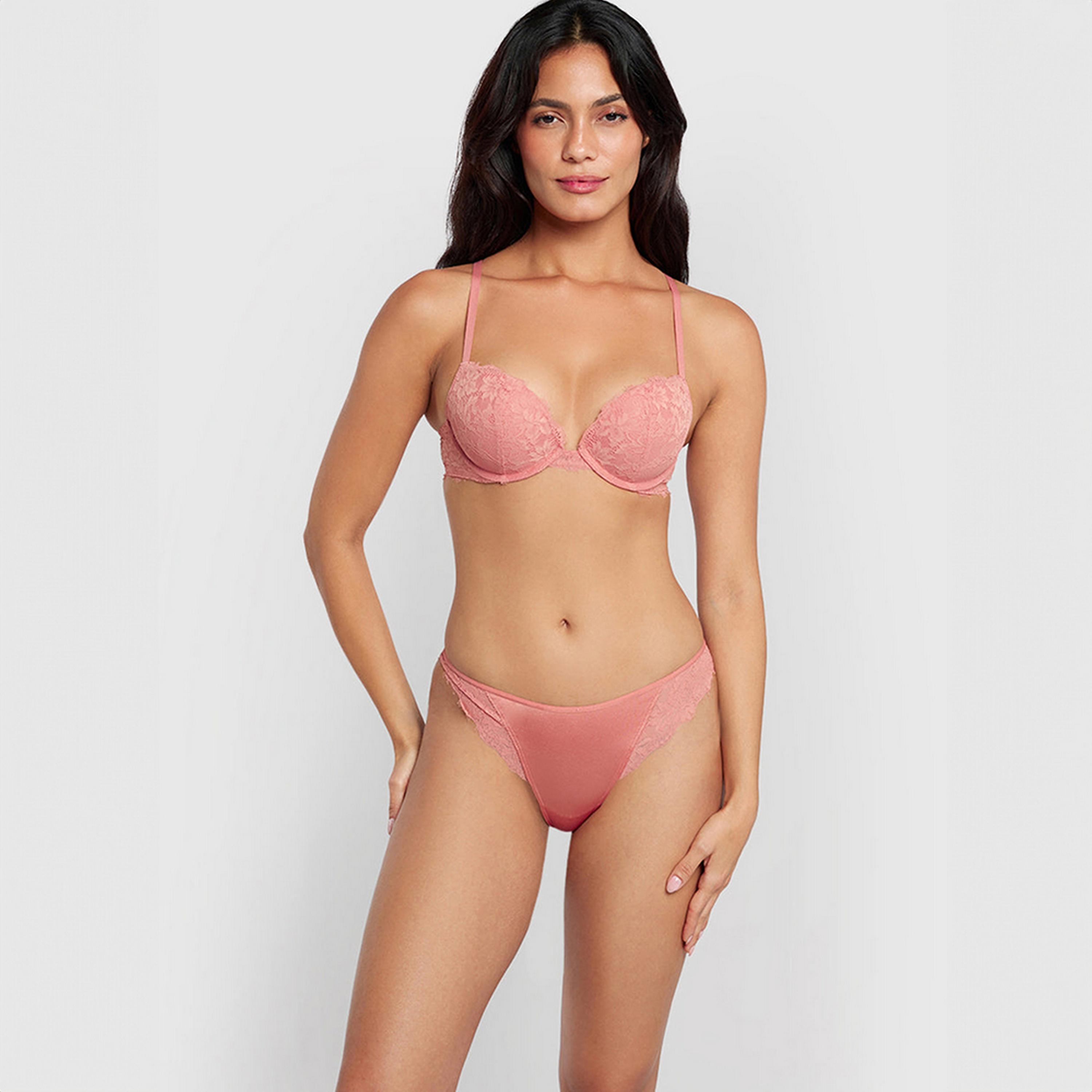 سروال داخلي نسائي تشيكي دانتيل جذاب بتغطية متوسطة "ديفا" من لا سنزا-women-clothing-lingerie-panties-image-11