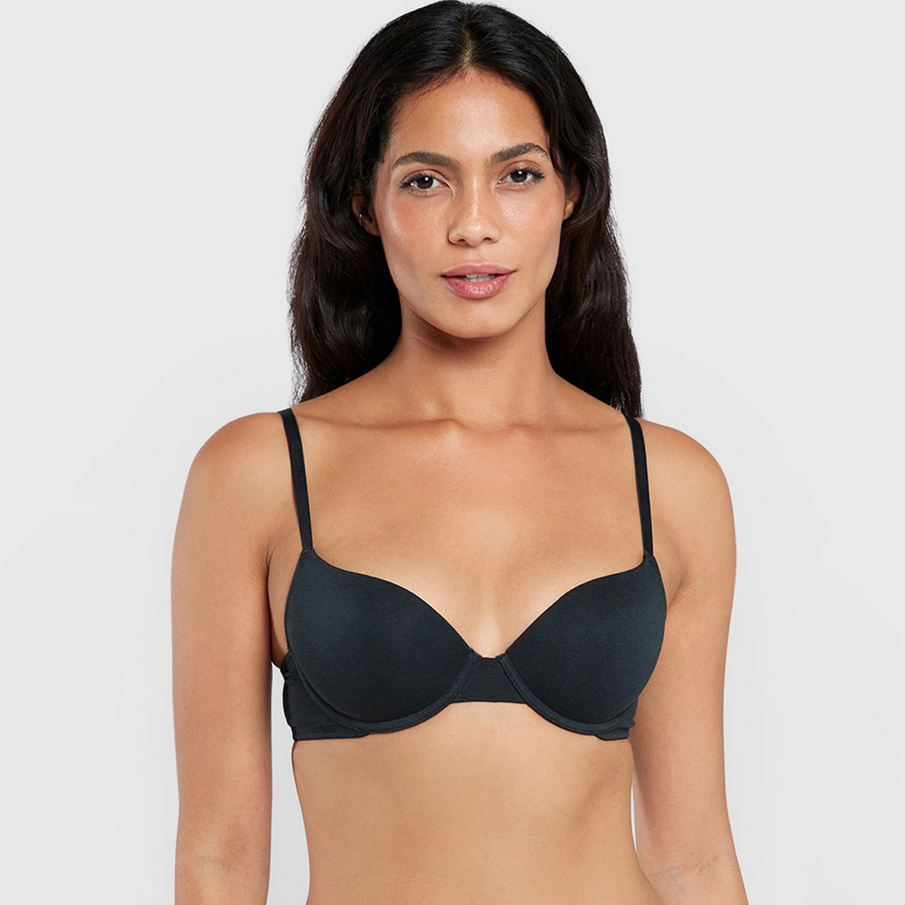 حمالة صدر نسائية ديمي بأسلاك وداعمة متوسطة ومبطنة بشكل خفيف، ريمكس من لا سنزا-women-clothing-lingerie-bras-image-5