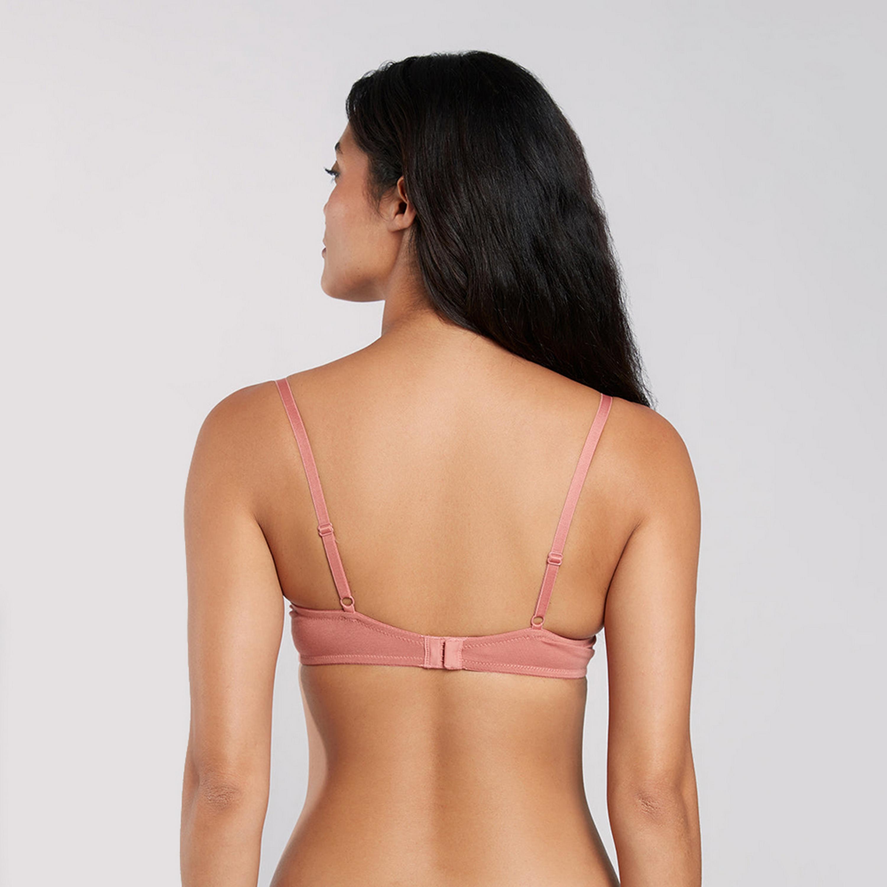 حمالة صدر نسائية ديمي بأسلاك وداعمة متوسطة ومبطنة بشكل خفيف، ريمكس من لا سنزا-women-clothing-lingerie-bras-image-12