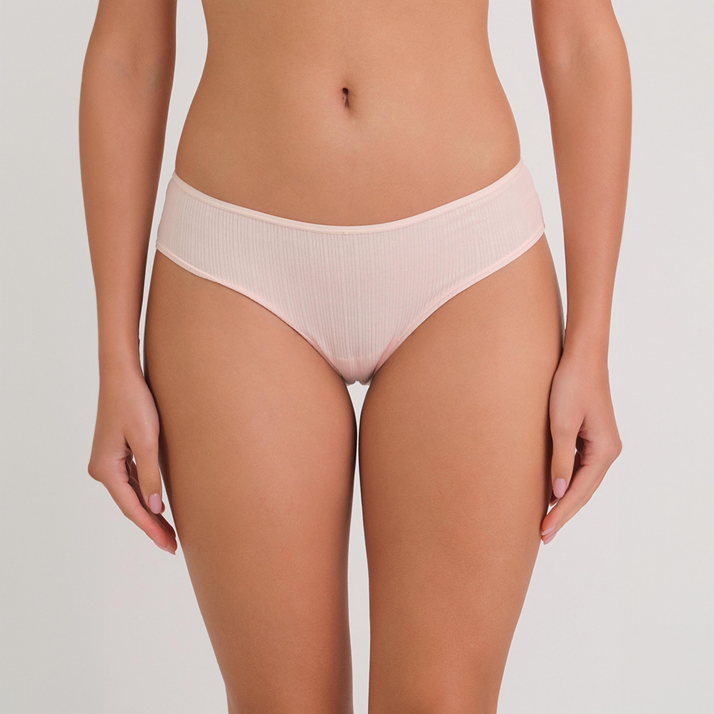 La Senza Trendy Textured Medium Coverage Women's Hipster Panties-women-clothing-lingerie-panties-image-9