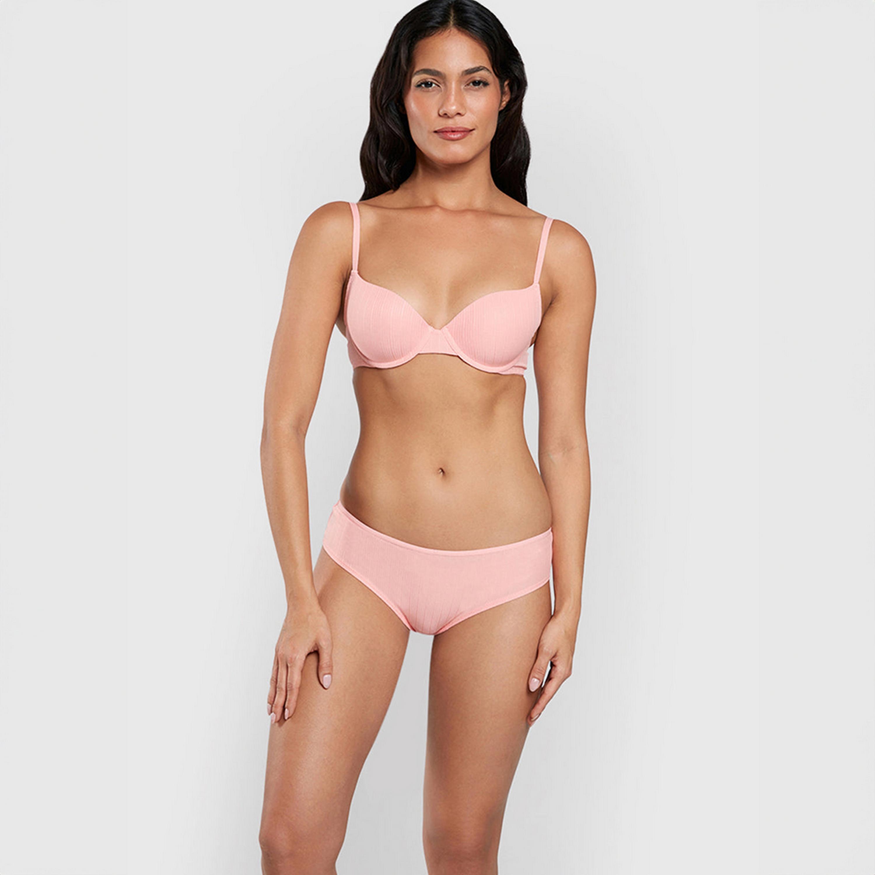 La Senza Trendy Textured Medium Coverage Women's Hipster Panties-women-clothing-lingerie-panties-image-14