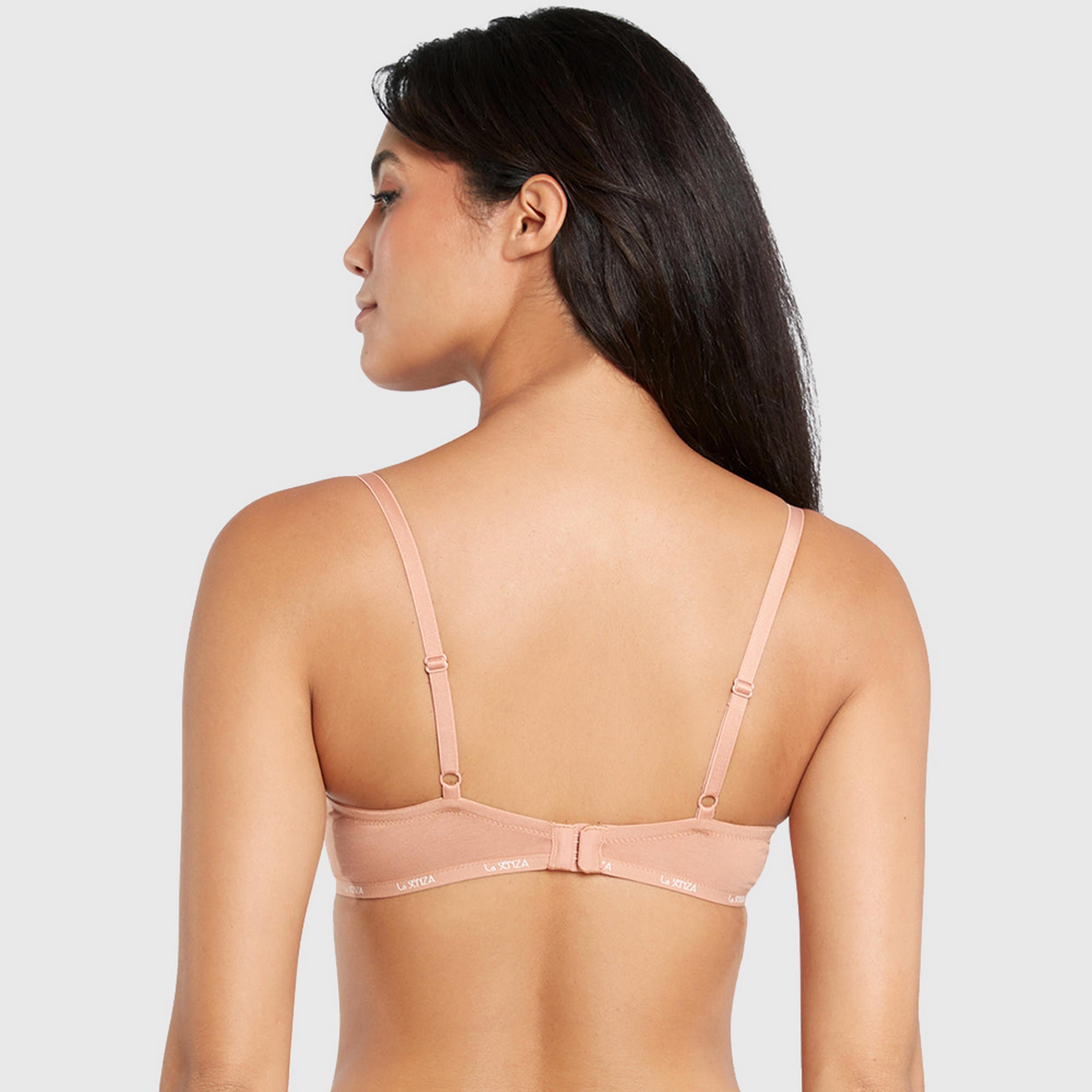 حمالة صدر نسائية ديمي بأسلاك وداعمة متوسطة ومبطنة بشكل خفيف، ريمكس من لا سنزا-women-clothing-lingerie-bras-image-4