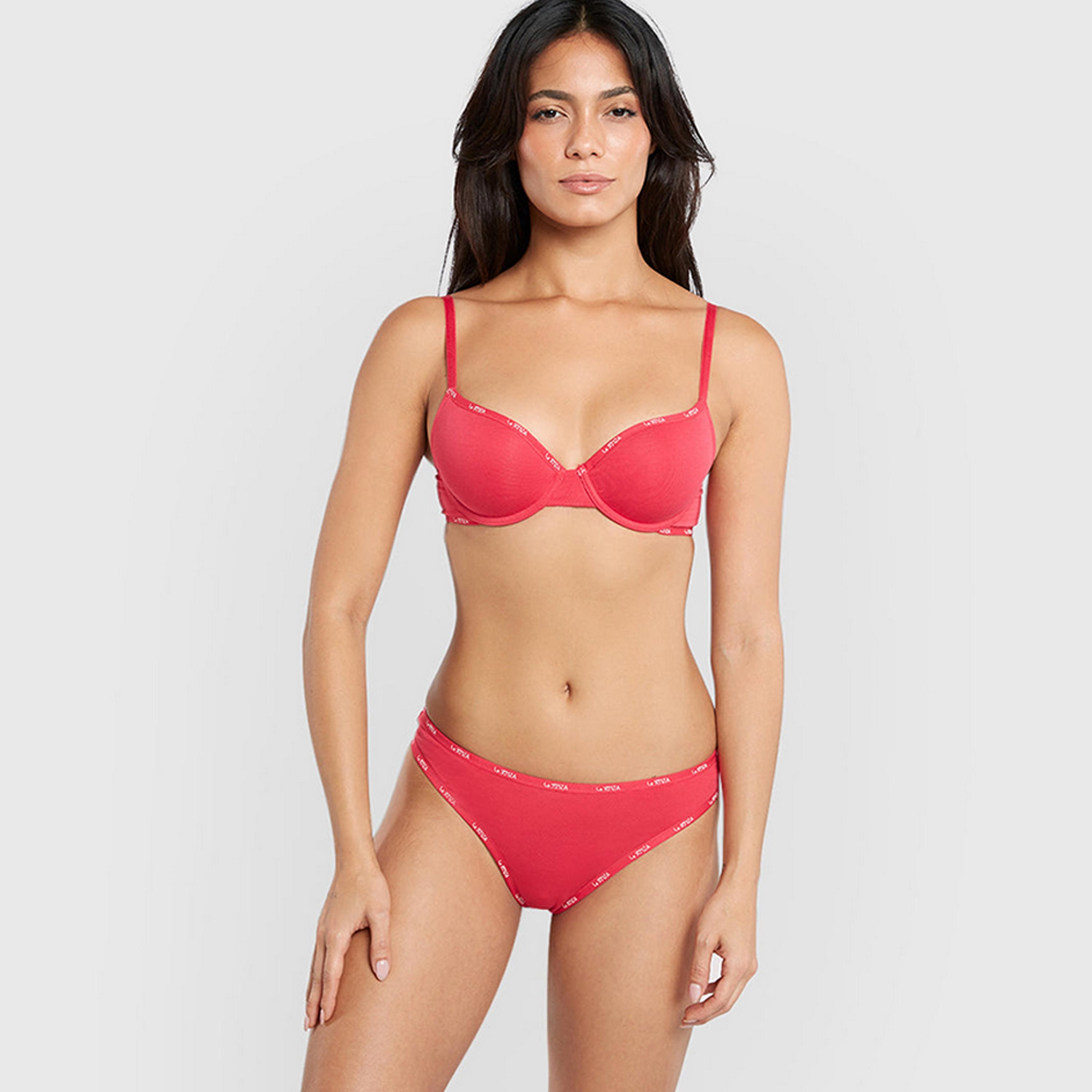 حمالة صدر نسائية ديمي بأسلاك وداعمة متوسطة ومبطنة بشكل خفيف، ريمكس من لا سنزا-women-clothing-lingerie-bras-image-7