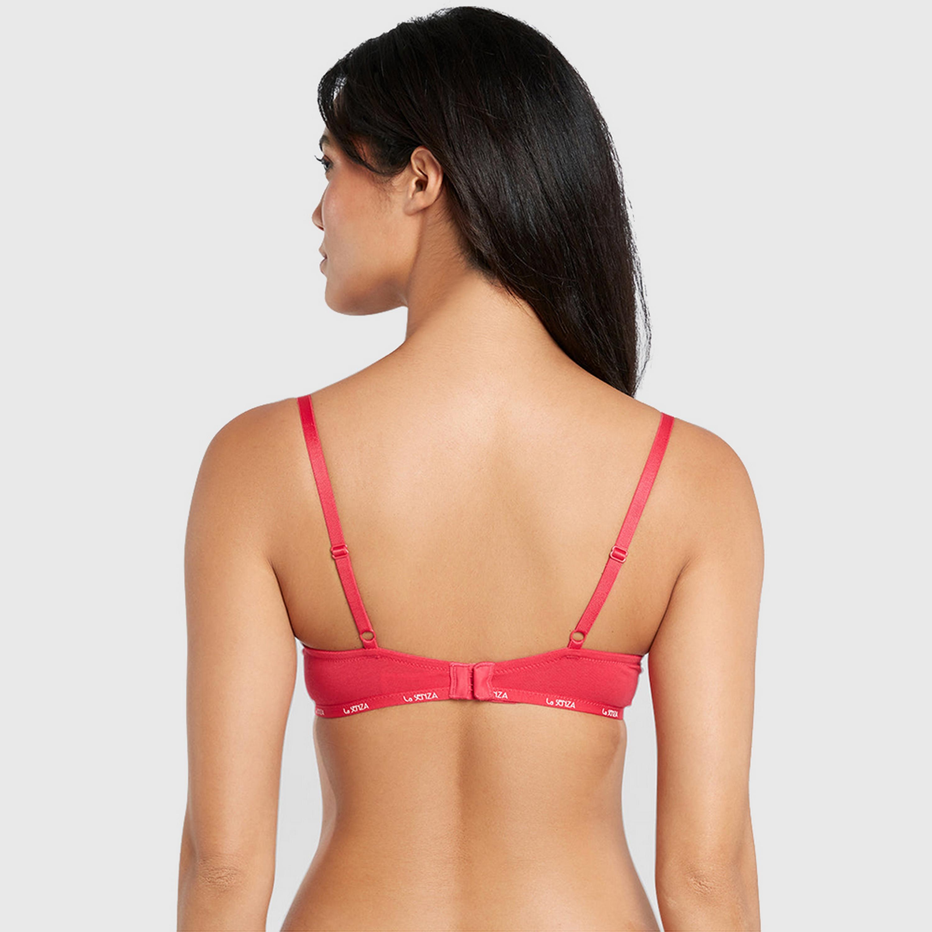 حمالة صدر نسائية ديمي بأسلاك وداعمة متوسطة ومبطنة بشكل خفيف، ريمكس من لا سنزا-women-clothing-lingerie-bras-image-8