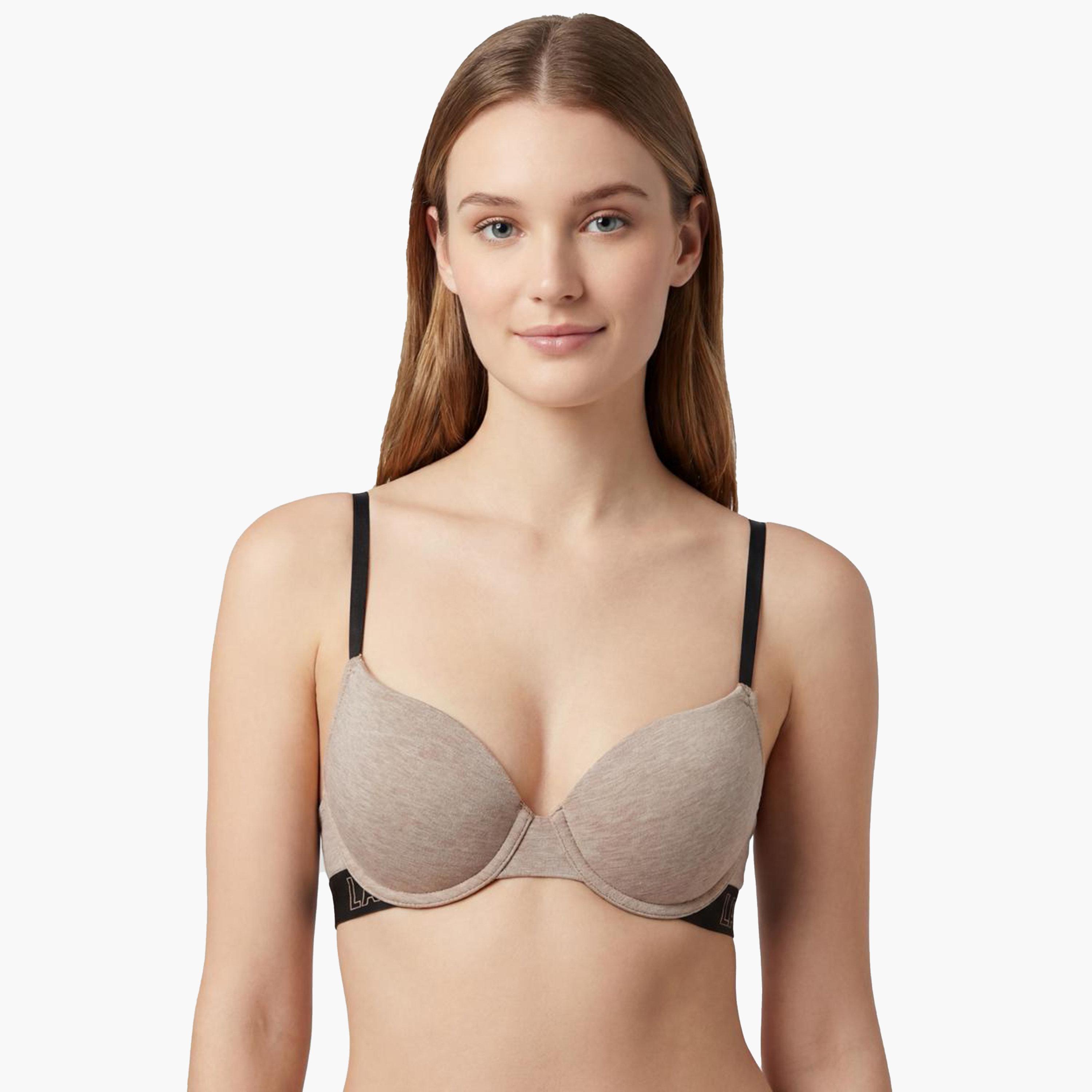 حمالة صدر نسائية "ديمي" مبطنة خفيف بسلك ودعم متوسط "تريندي ريمكس" من لا سنزا-women-clothing-lingerie-bras-image-5