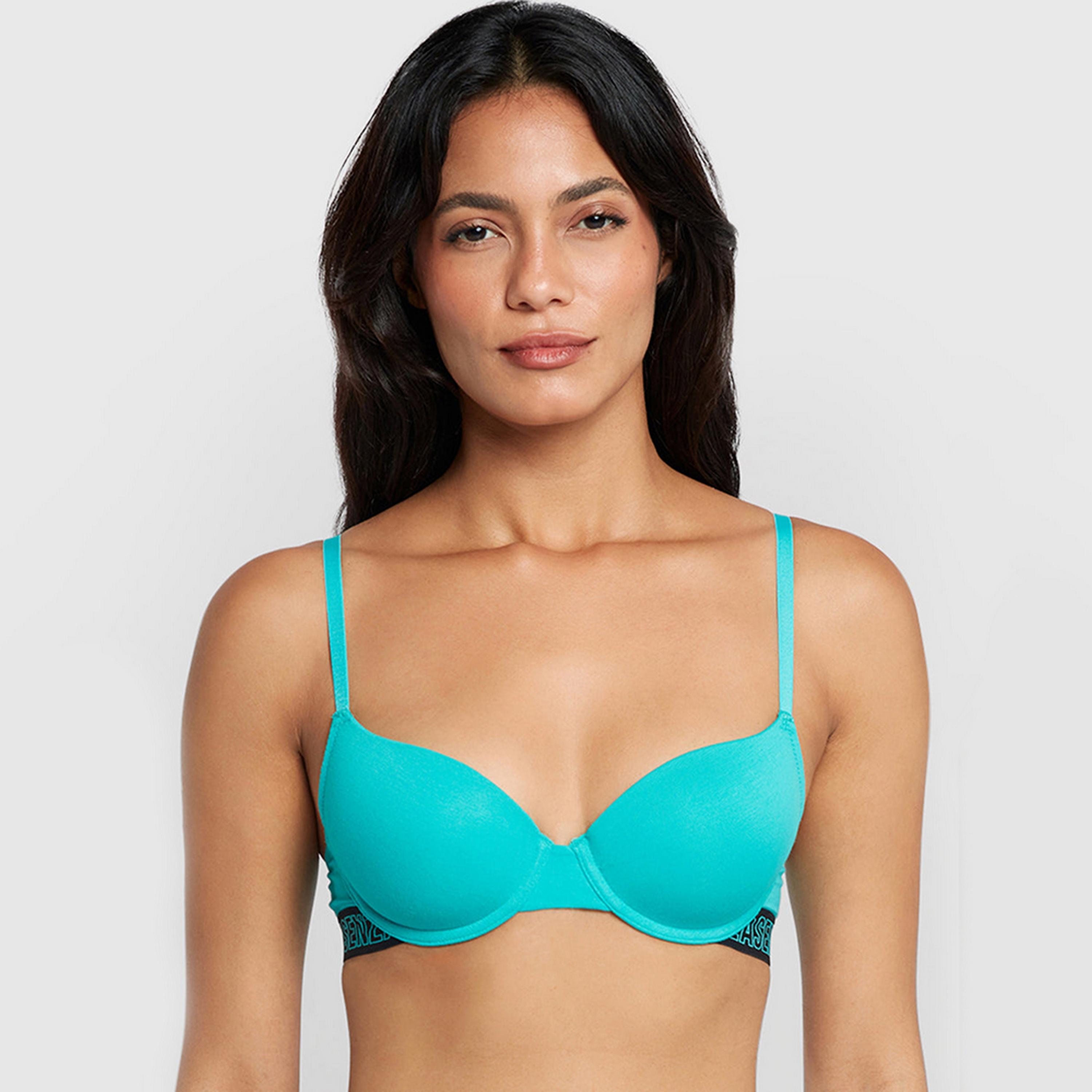 حمالة صدر نسائية ديمي بأسلاك وداعمة متوسطة ومبطنة بشكل خفيف، ريمكس من لا سنزا-women-clothing-lingerie-bras-image-17