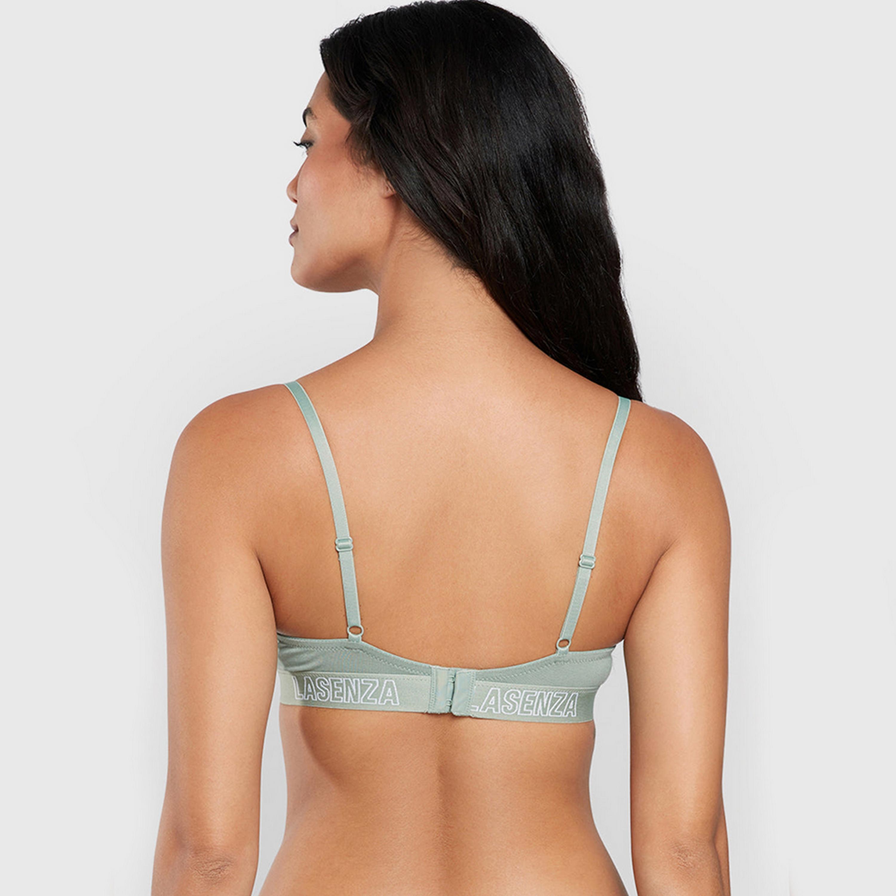 حمالة صدر نسائية ديمي بأسلاك وداعمة متوسطة ومبطنة بشكل خفيف، ريمكس من لا سنزا-women-clothing-lingerie-bras-image-8