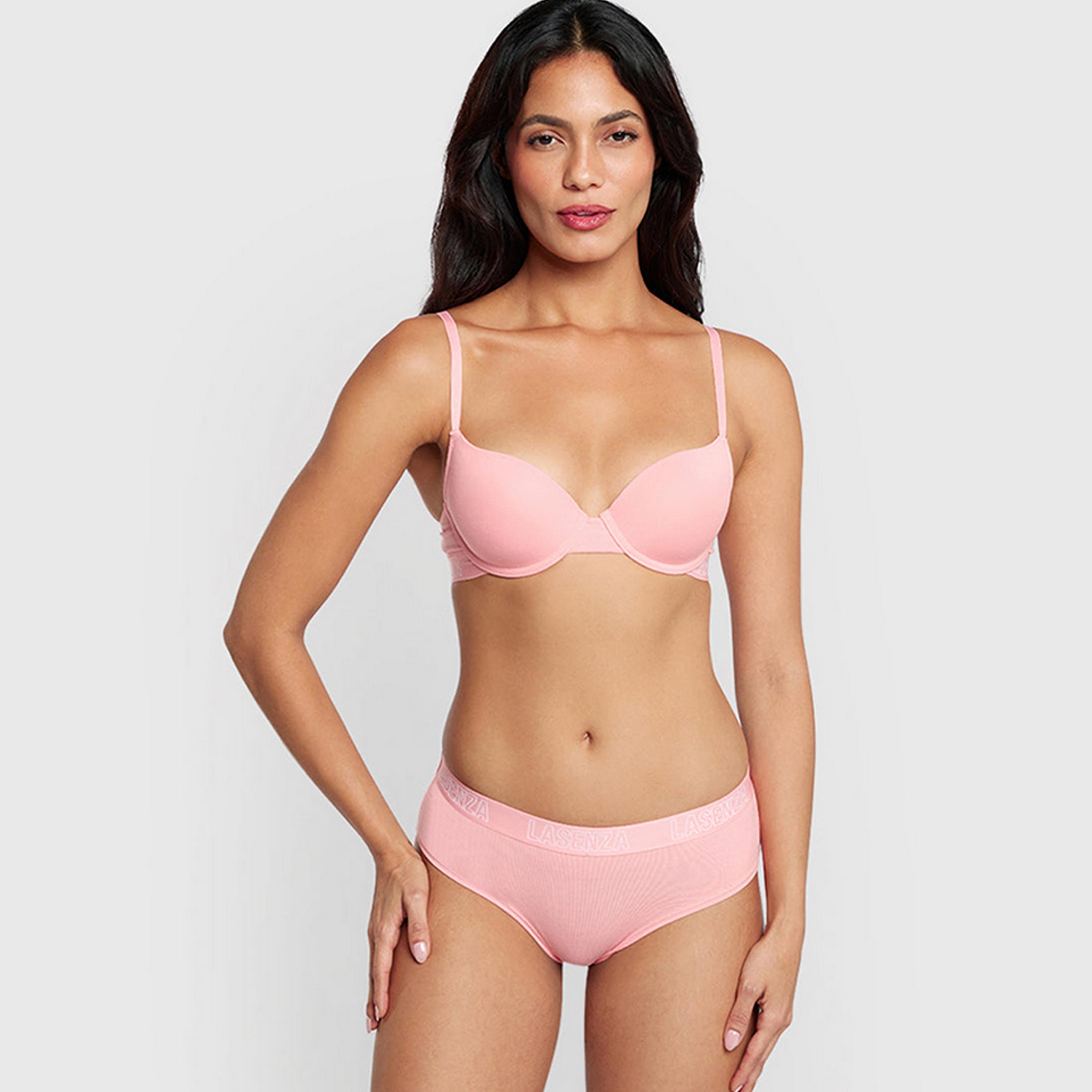 حمالة صدر نسائية ديمي بأسلاك وداعمة متوسطة ومبطنة بشكل خفيف، ريمكس من لا سنزا-women-clothing-lingerie-bras-image-15