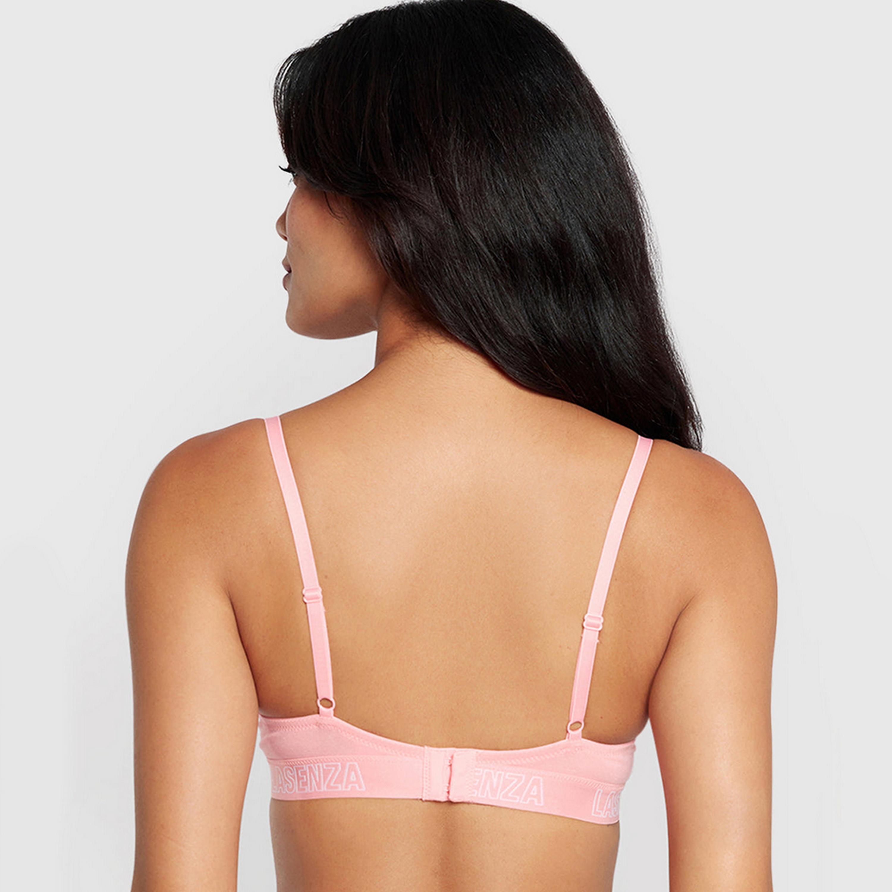 حمالة صدر نسائية ديمي بأسلاك وداعمة متوسطة ومبطنة بشكل خفيف، ريمكس من لا سنزا-women-clothing-lingerie-bras-image-16