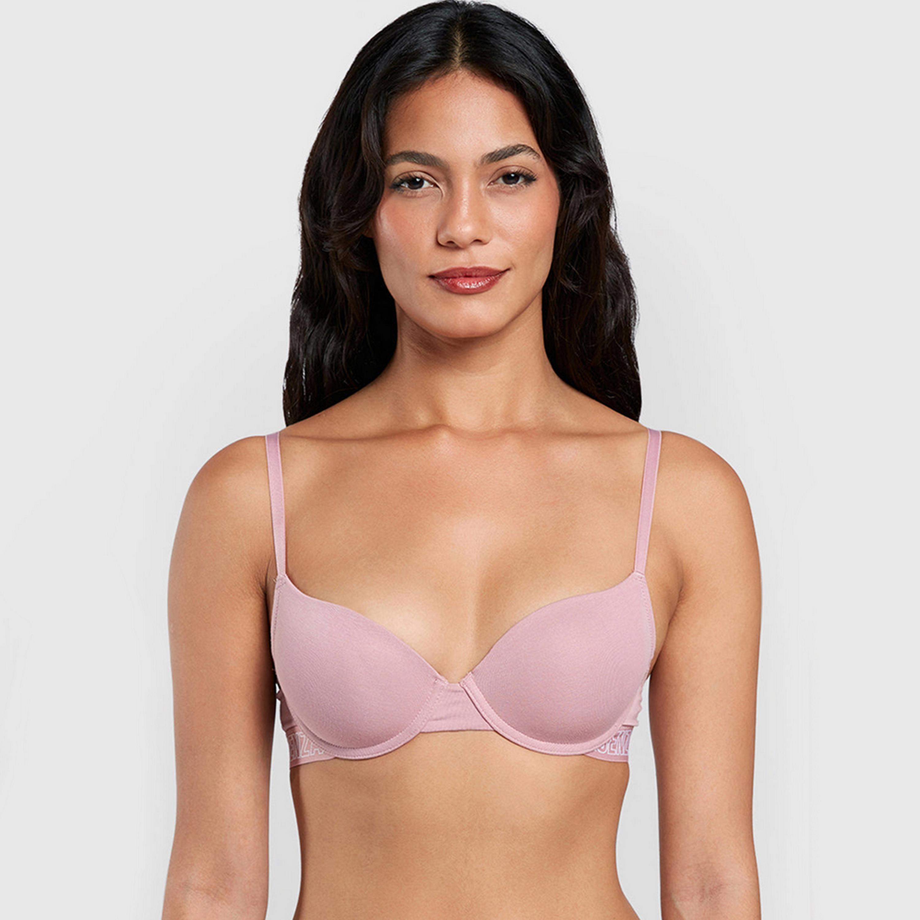 حمالة صدر نسائية ديمي بأسلاك وداعمة متوسطة ومبطنة بشكل خفيف، ريمكس من لا سنزا-women-clothing-lingerie-bras-image-9